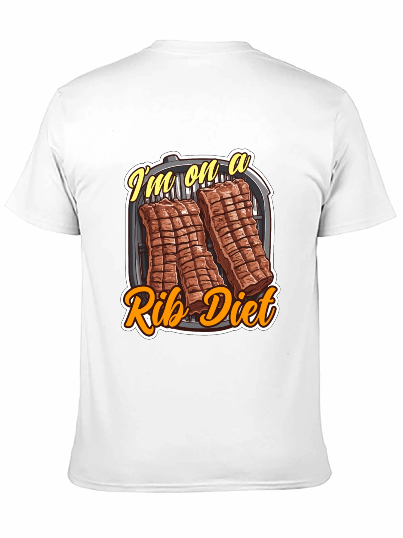 Rib Diet T-Shirt - BBQ Lover Tee