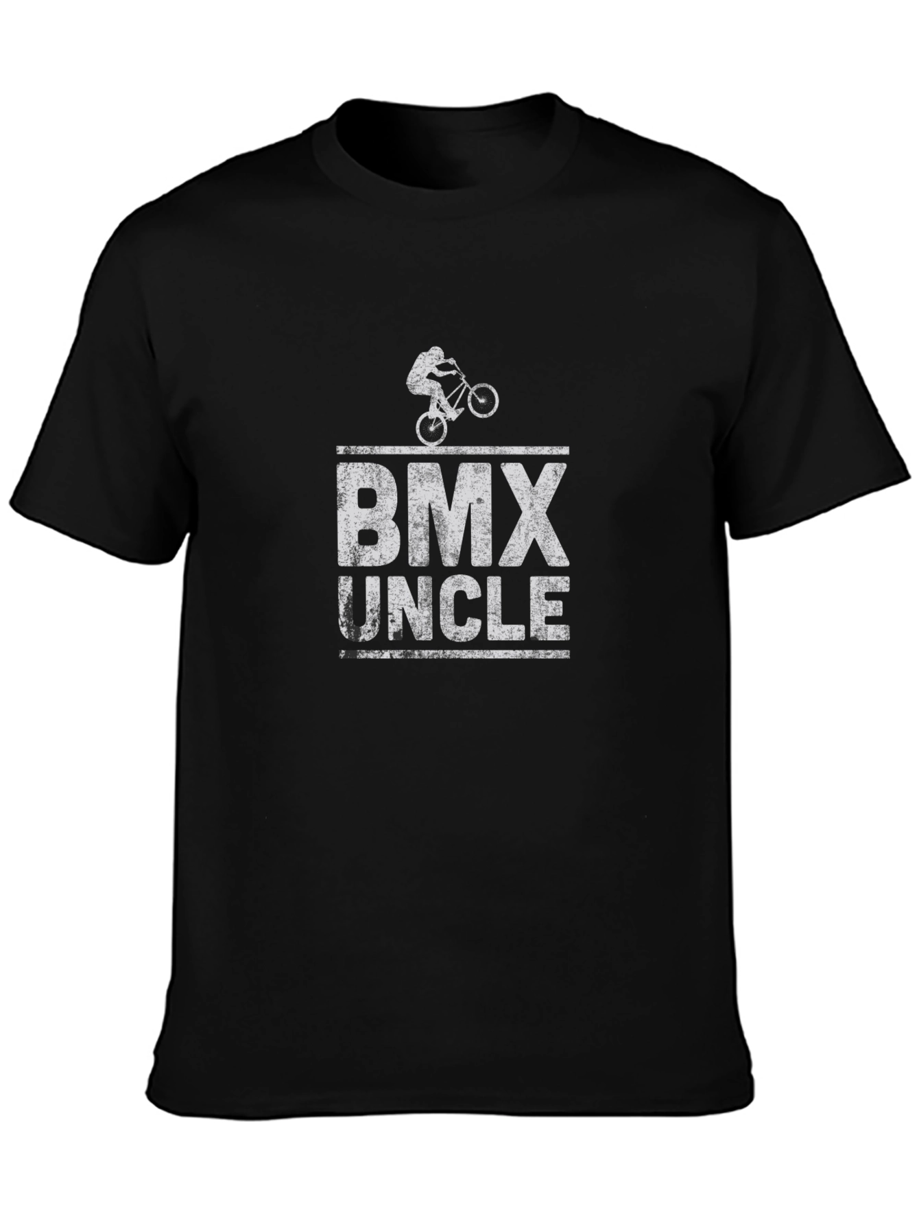 BMX Uncle Black T-Shirt - Ride in Style!