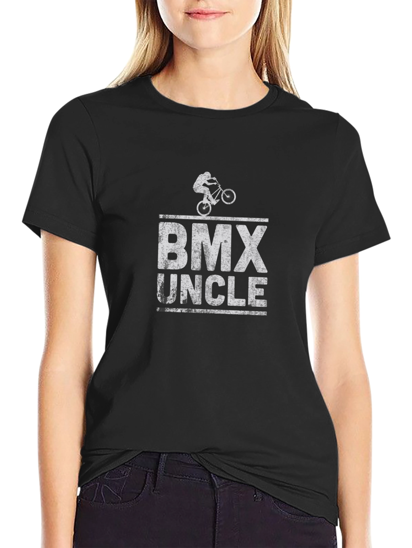 BMX Uncle Black T-Shirt - Ride in Style!