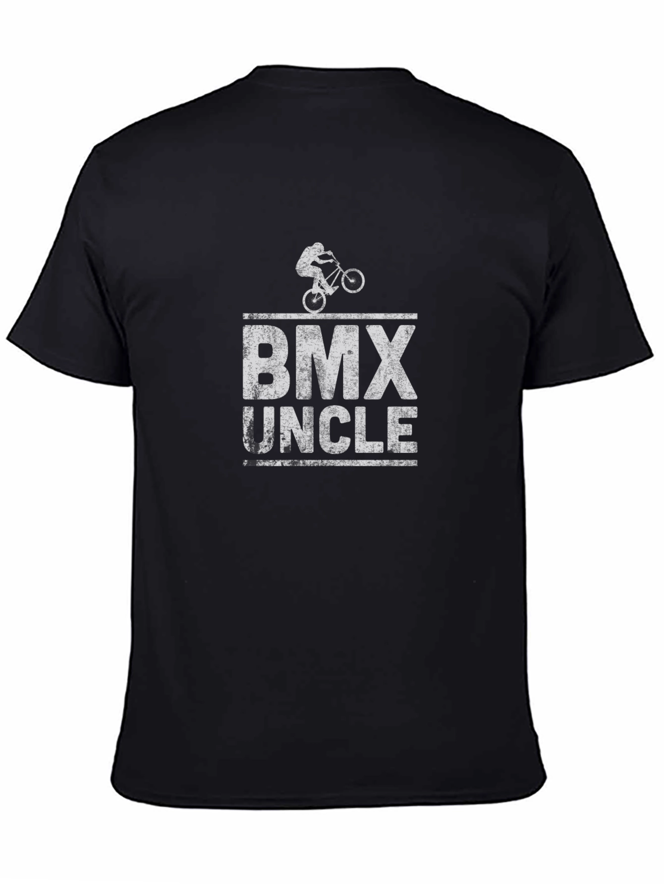BMX Uncle Black T-Shirt - Ride in Style!