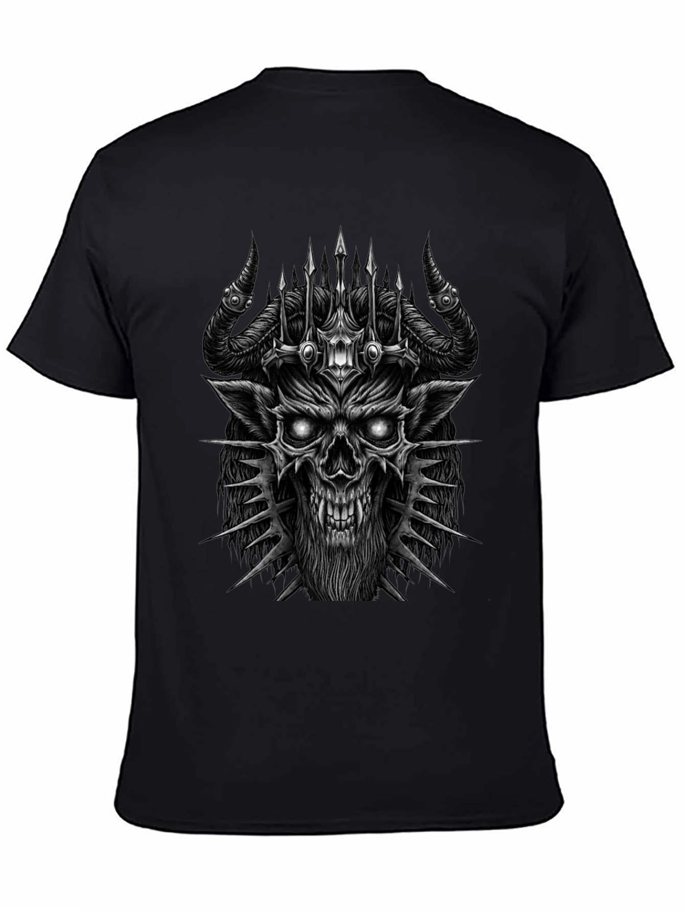Demon King Graphic Tee - Black