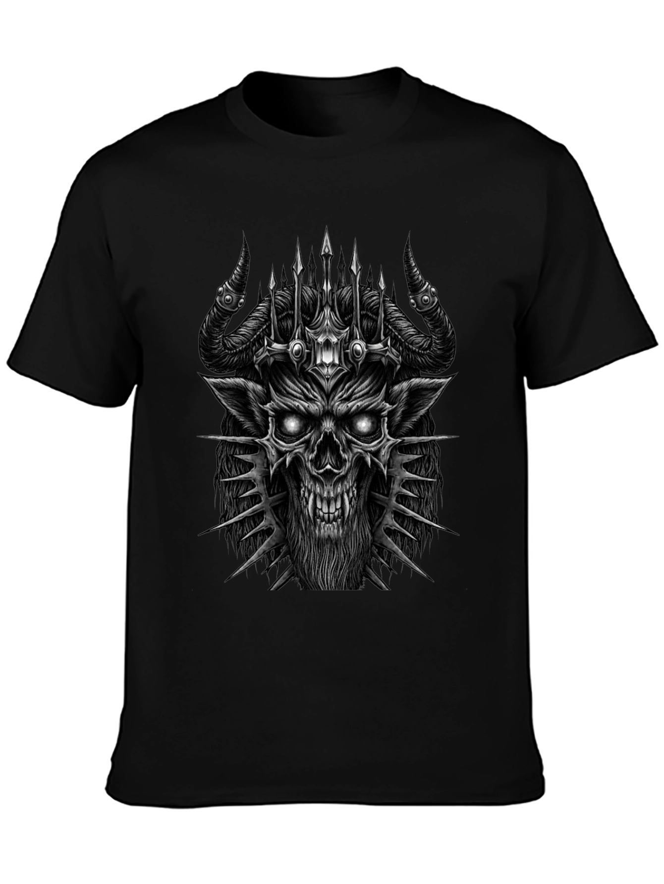 Demon King Graphic Tee - Black