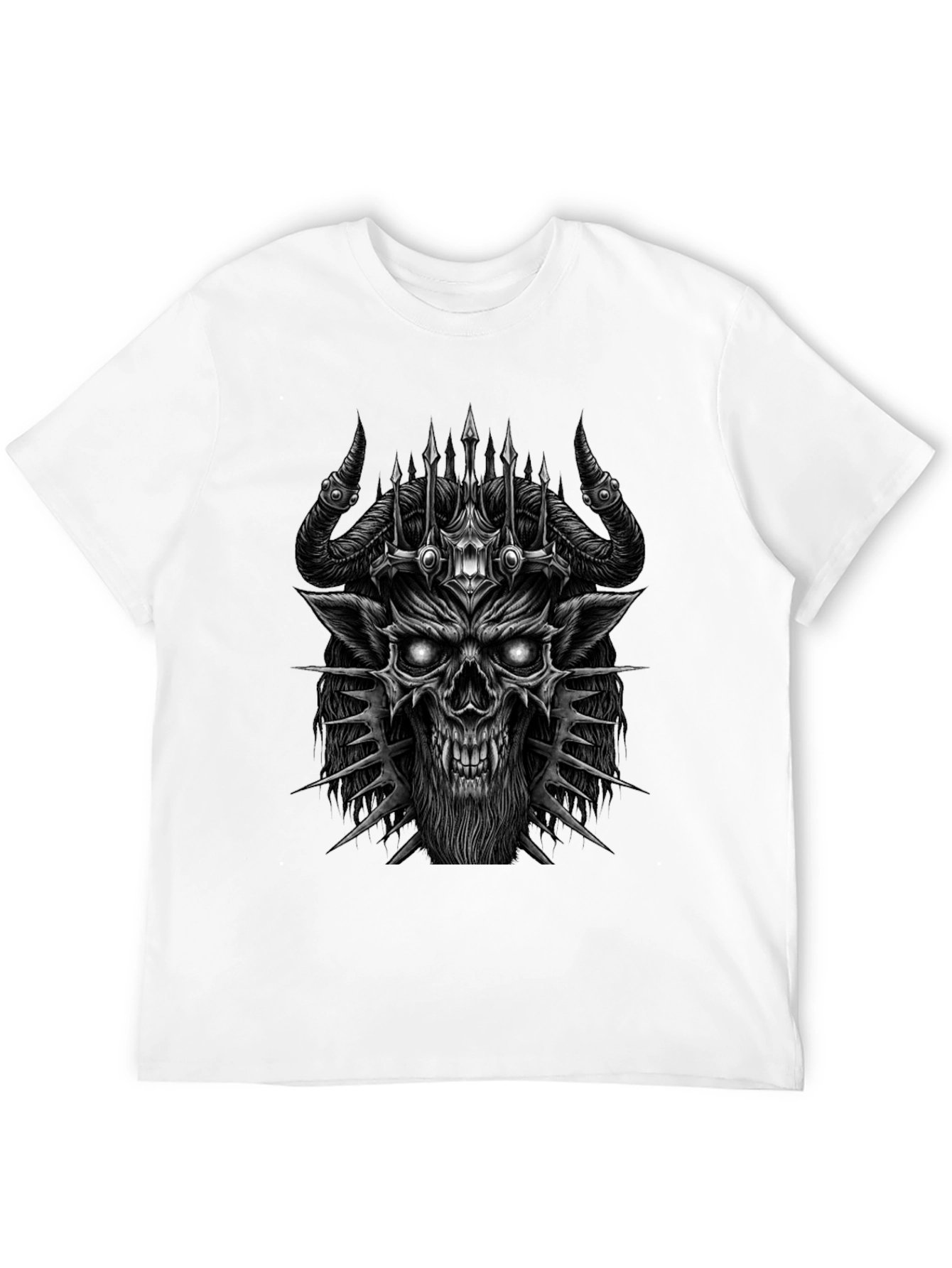 Demon King Graphic Tee - Black