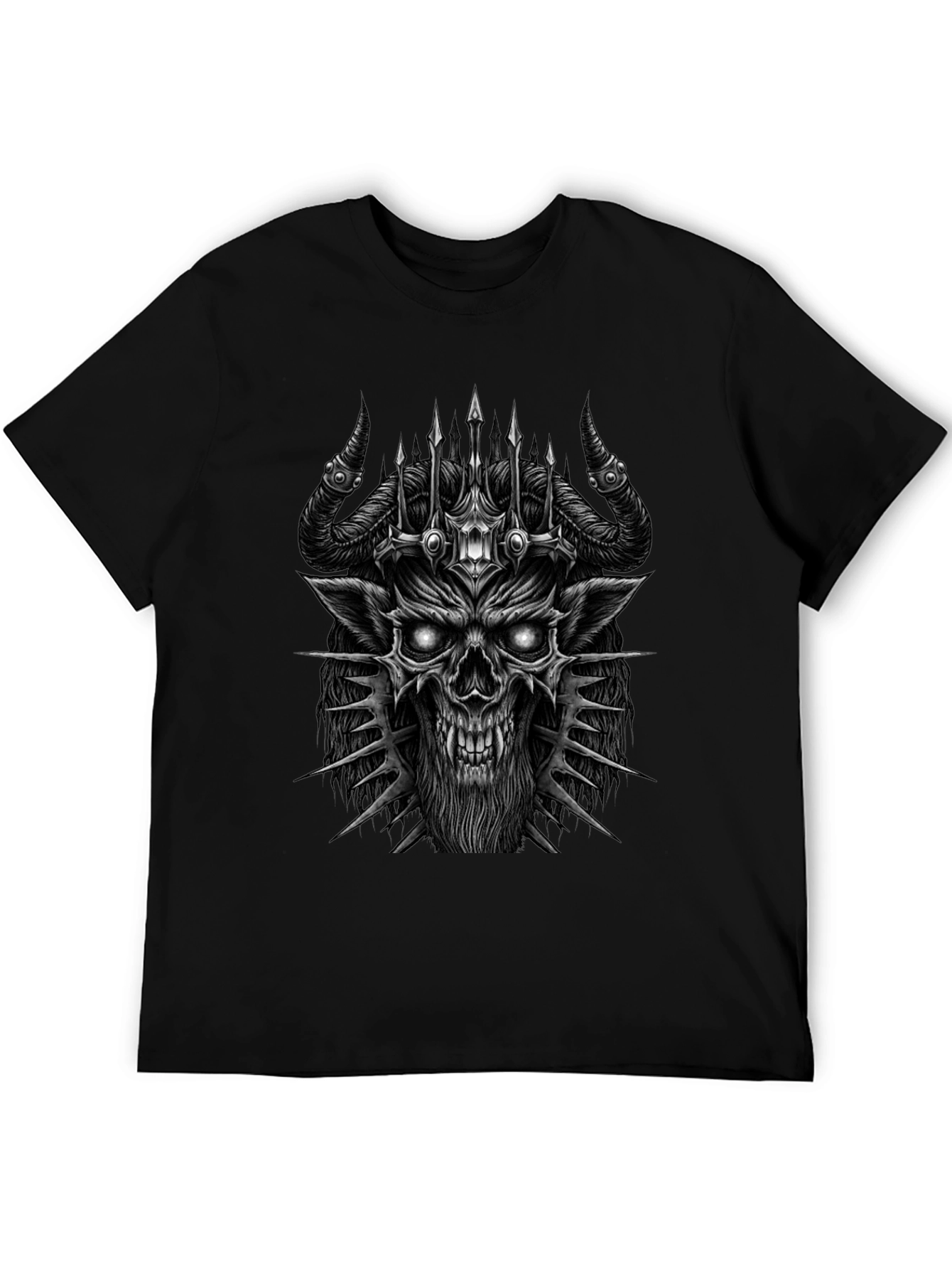Demon King Graphic Tee - Black