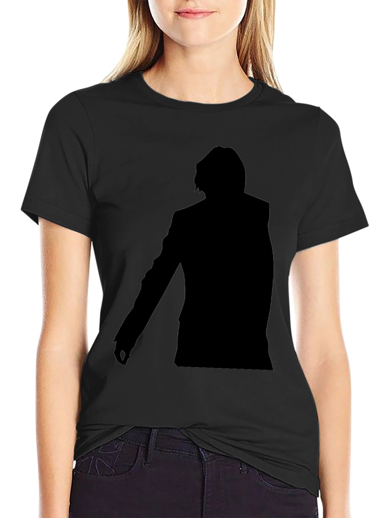 Joker Silhouette Black T-Shirt