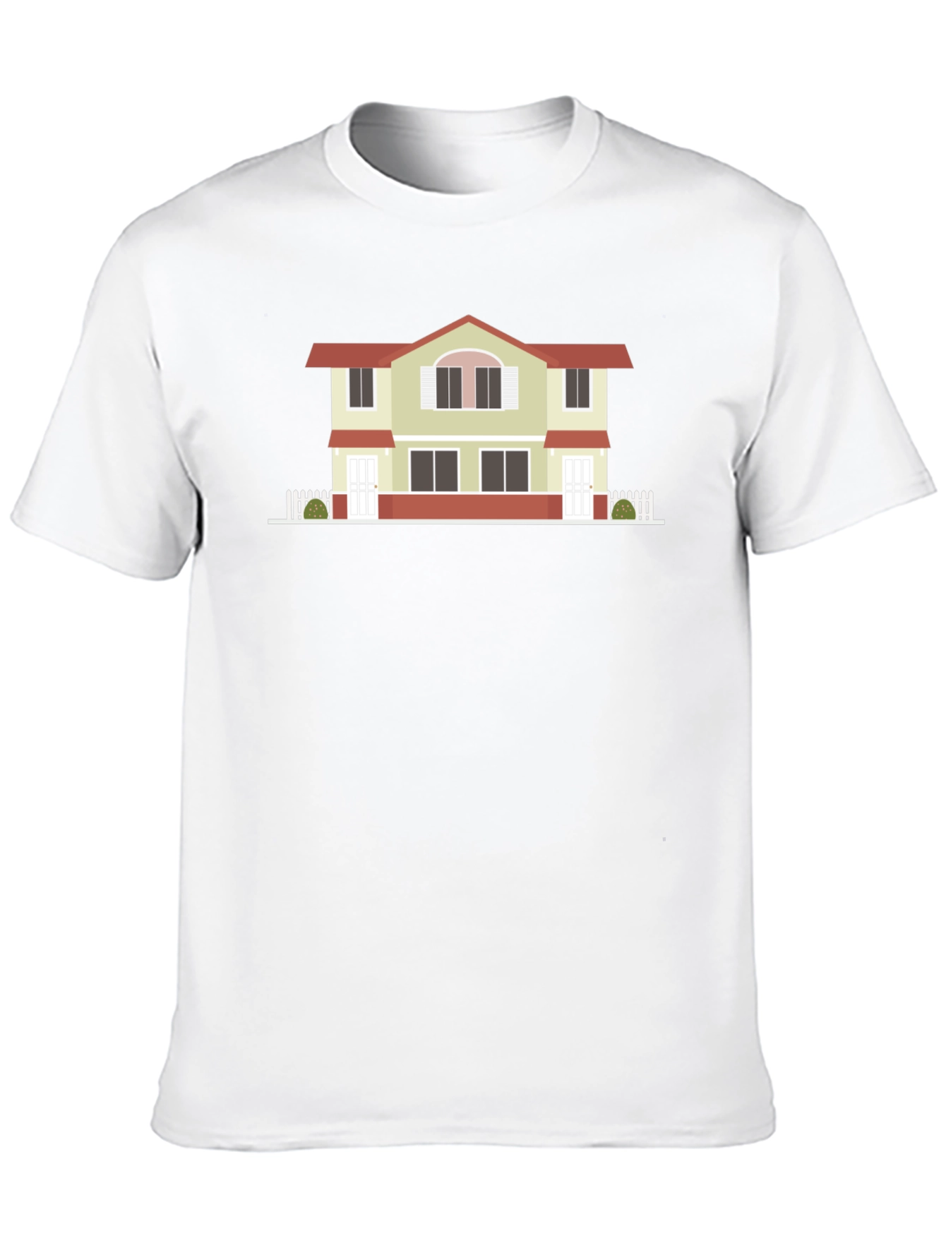 House Graphic T-Shirt - Modern Design