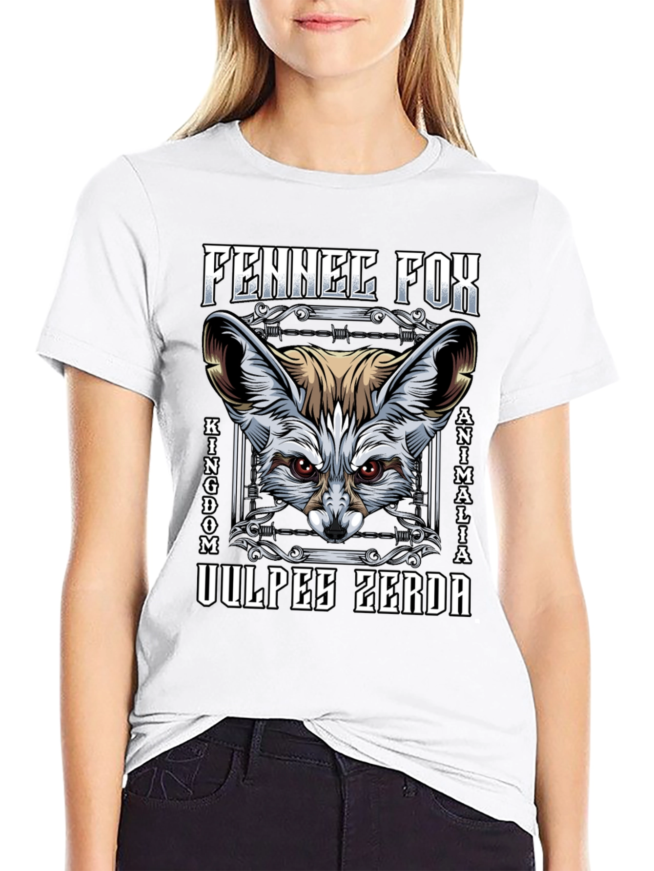Fennec Fox Graphic T-Shirt - Animal Kingdom Tee
