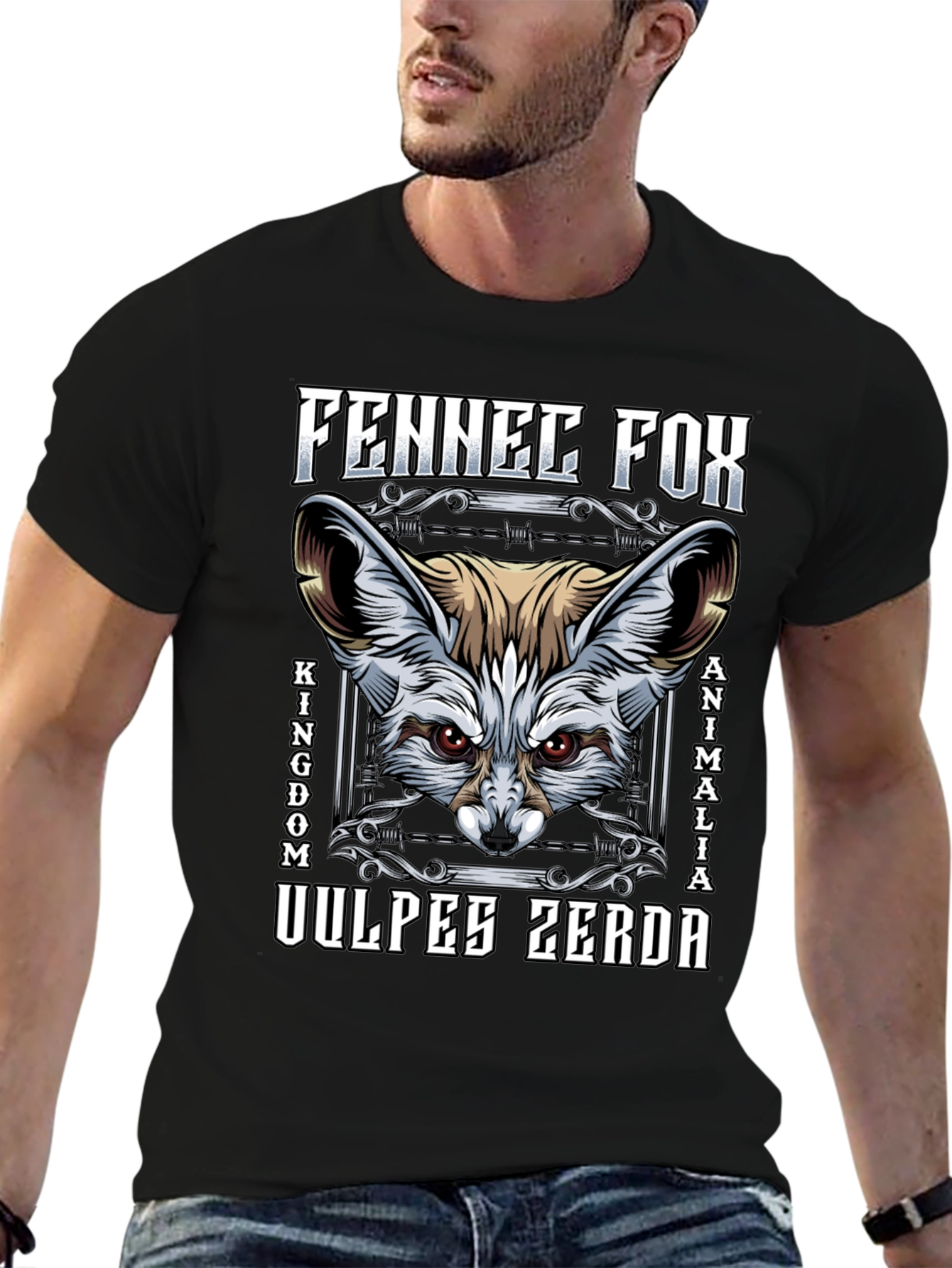 Fennec Fox Graphic T-Shirt - Animal Kingdom Tee