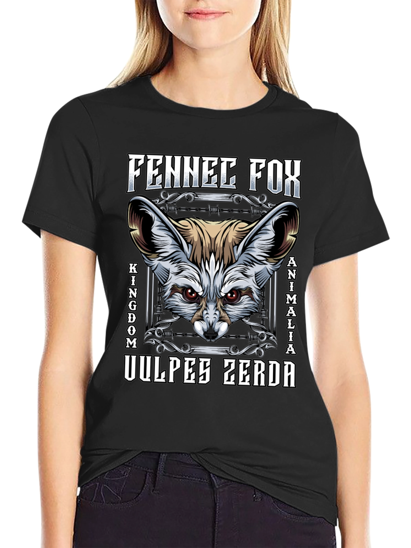 Fennec Fox Graphic T-Shirt - Animal Kingdom Tee