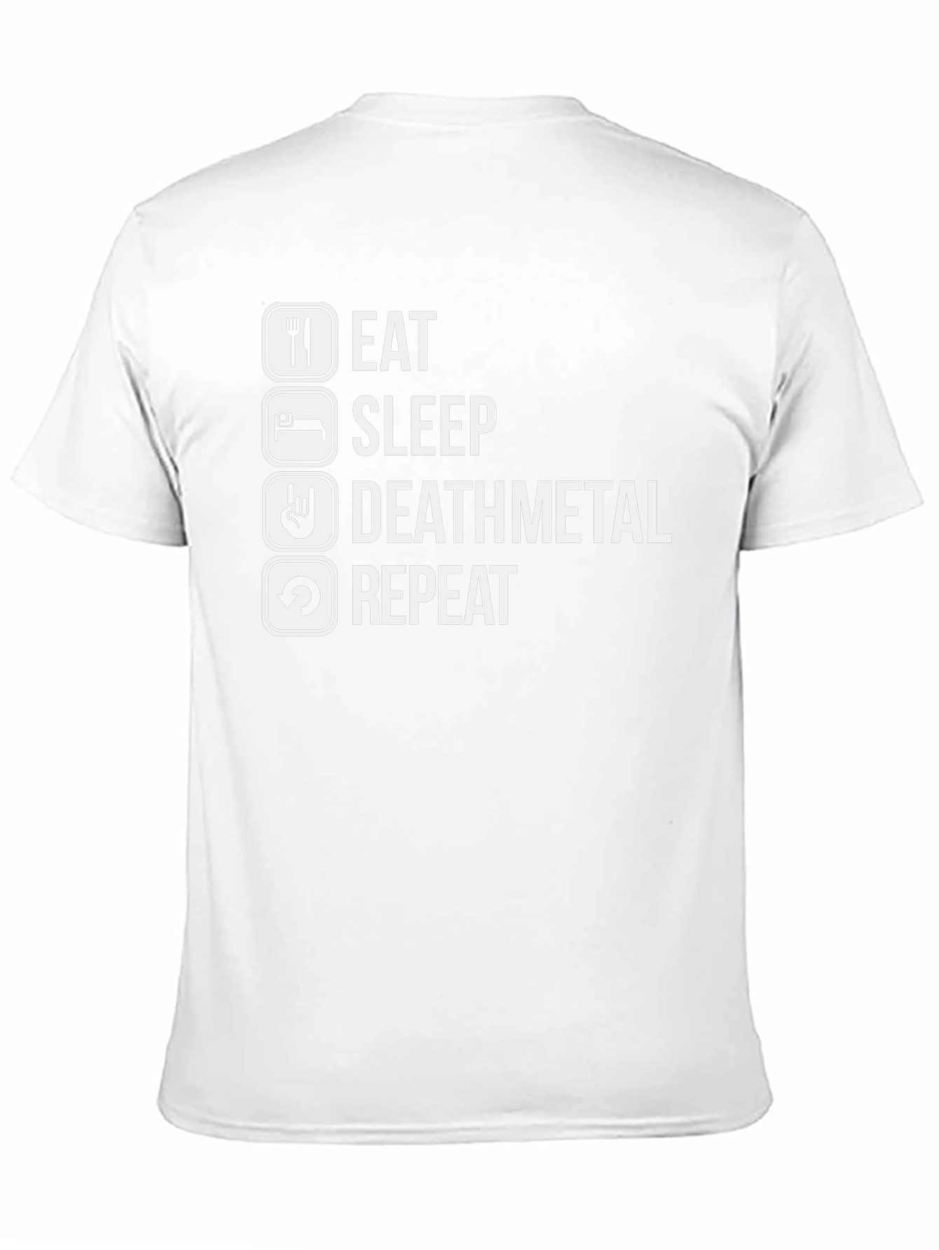 Eat Sleep Deathmetal Repeat T-Shirt