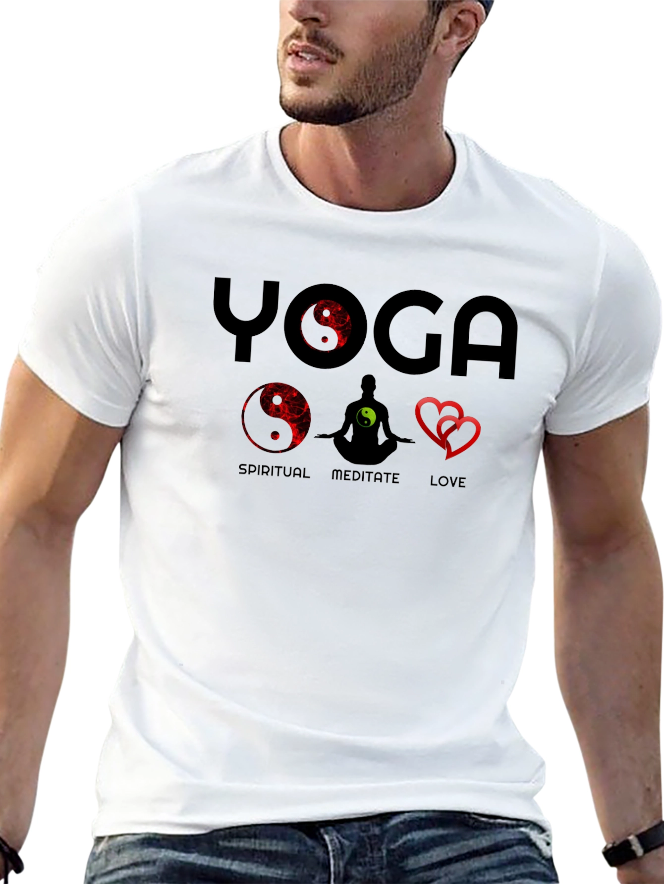 Yoga Spiritual Meditate Love T-Shirt