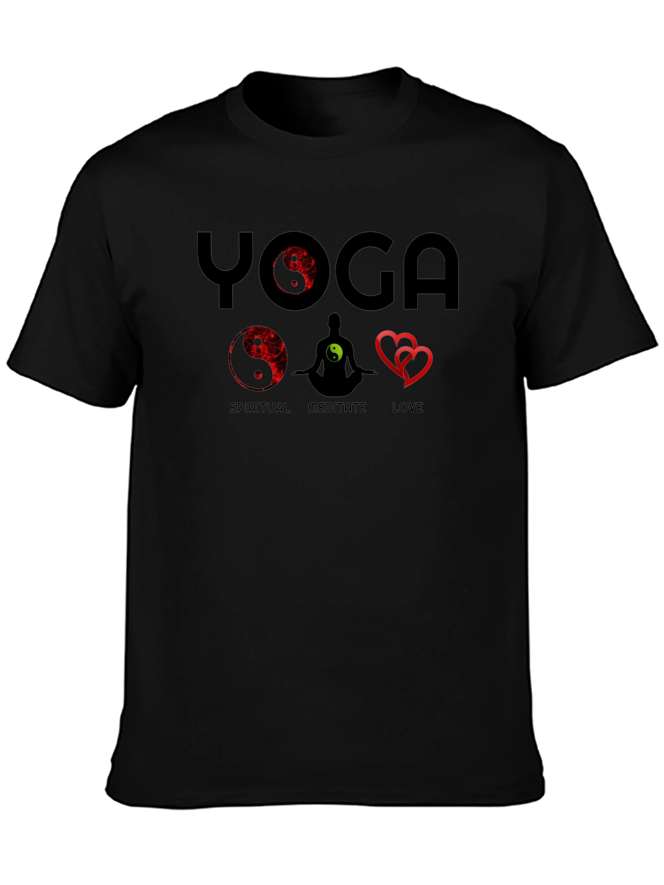 Yoga Spiritual Meditate Love T-Shirt