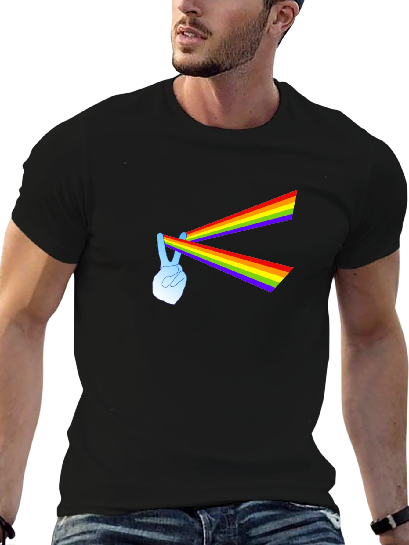 Peace Sign Prism T-Shirt
