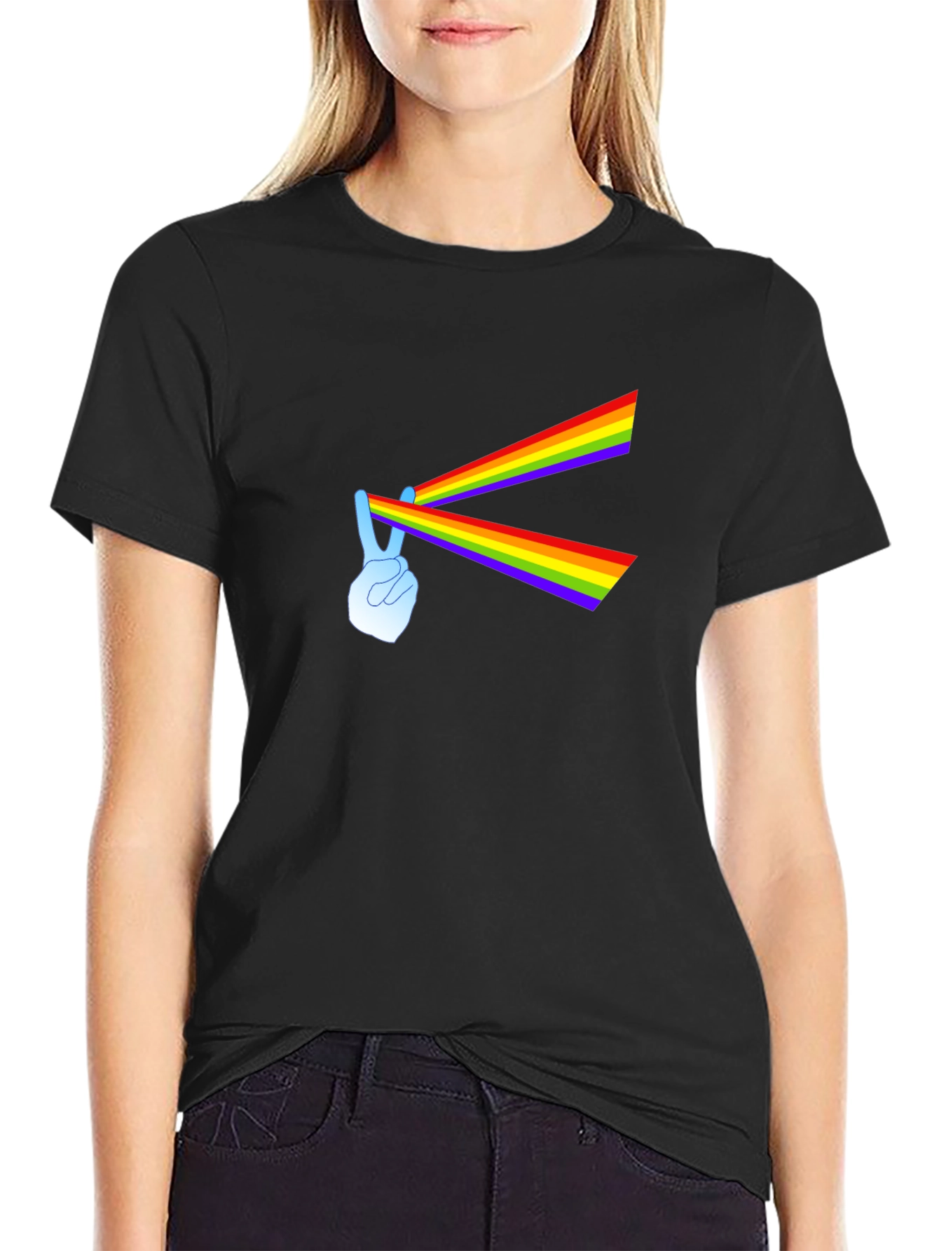 Peace Sign Prism T-Shirt