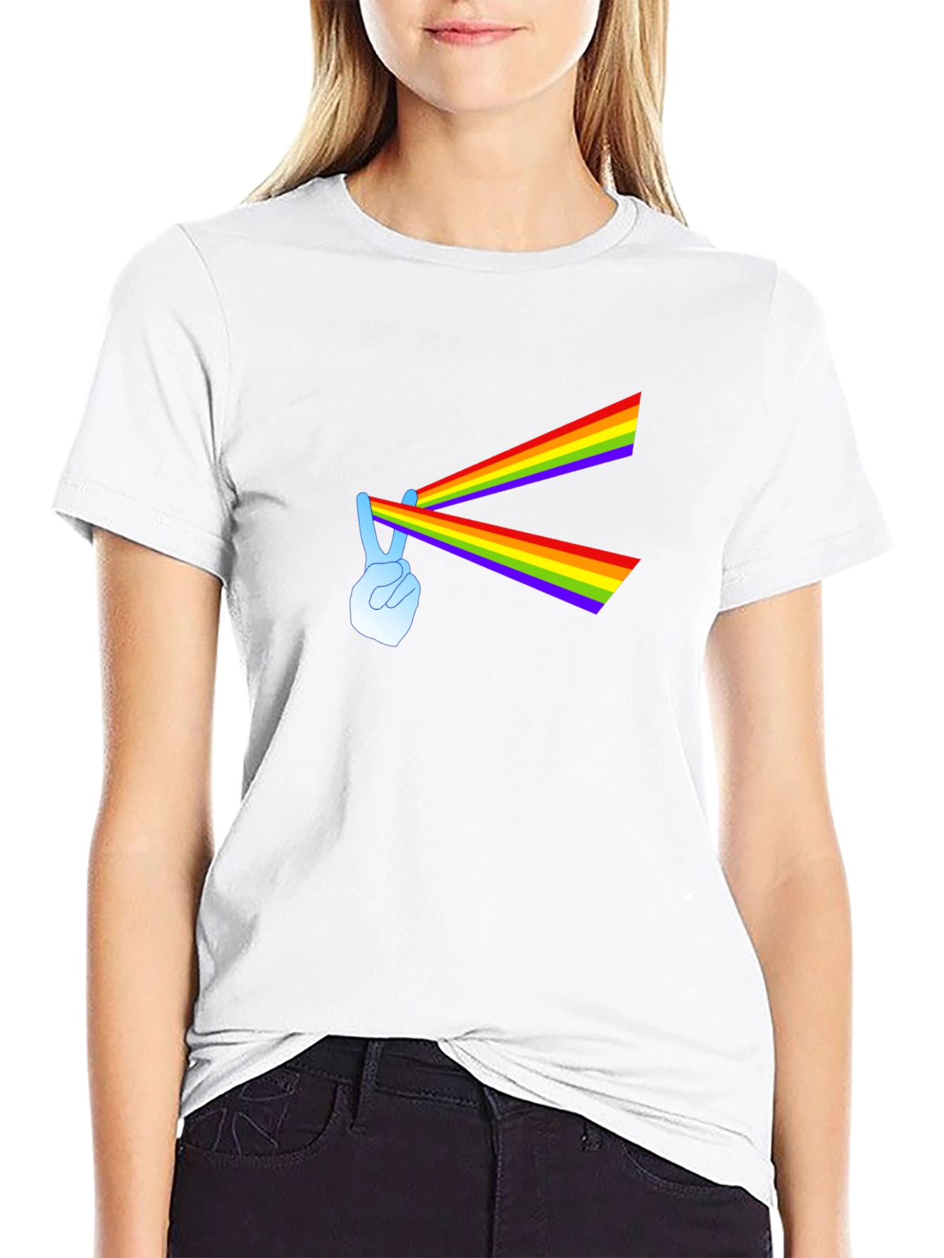 Peace Sign Prism T-Shirt