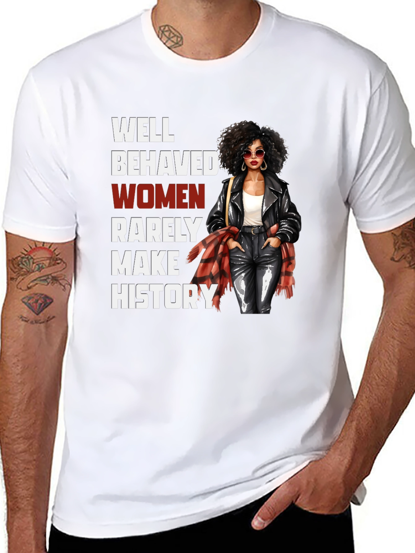 Well Behaved Women History T-Shirt