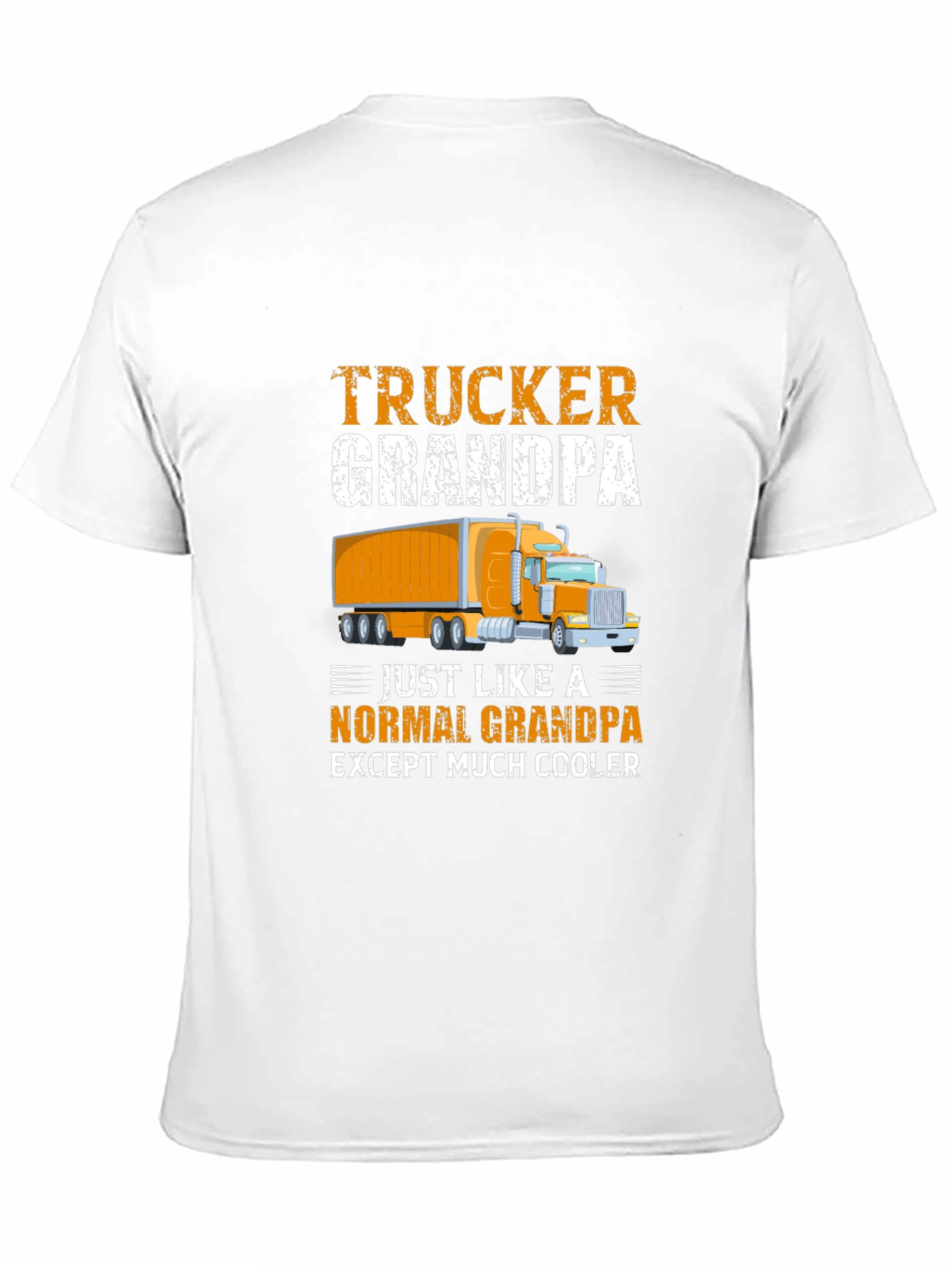 Trucker Grandpa T-Shirt: Cool Grandfather Gift