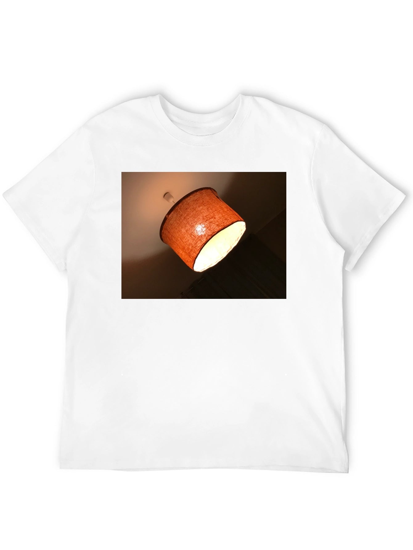 Unique Lamp Shade T-Shirt - Modern Lighting Graphic Tee