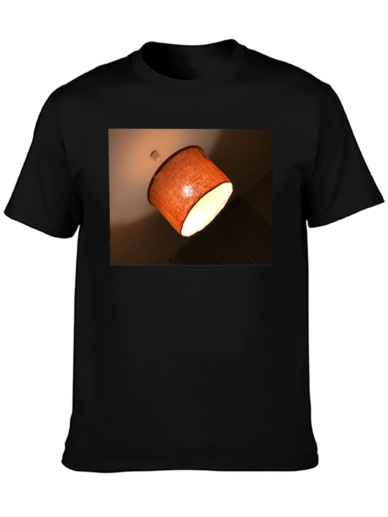 Unique Lamp Shade T-Shirt - Modern Lighting Graphic Tee