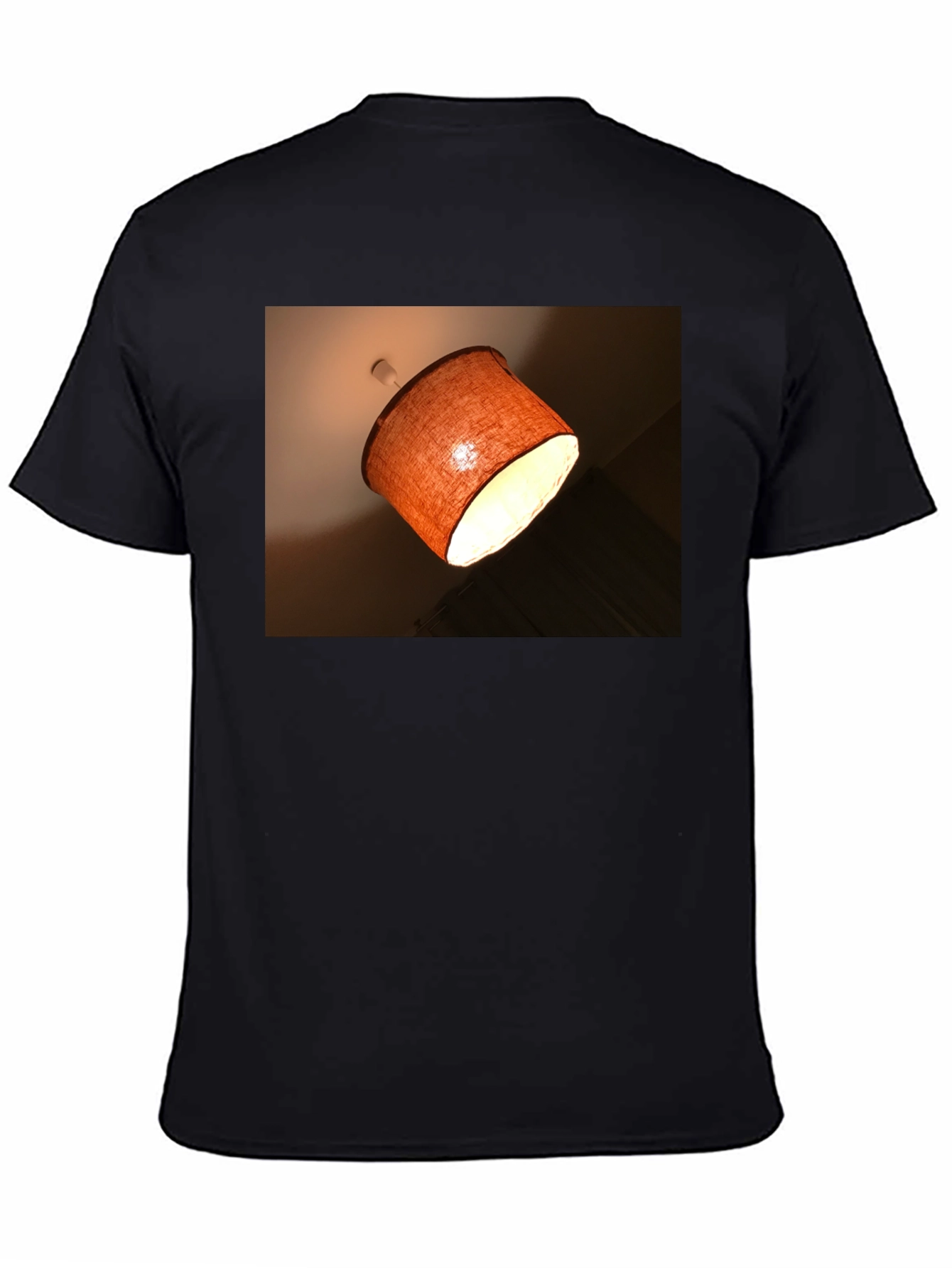 Unique Lamp Shade T-Shirt - Modern Lighting Graphic Tee
