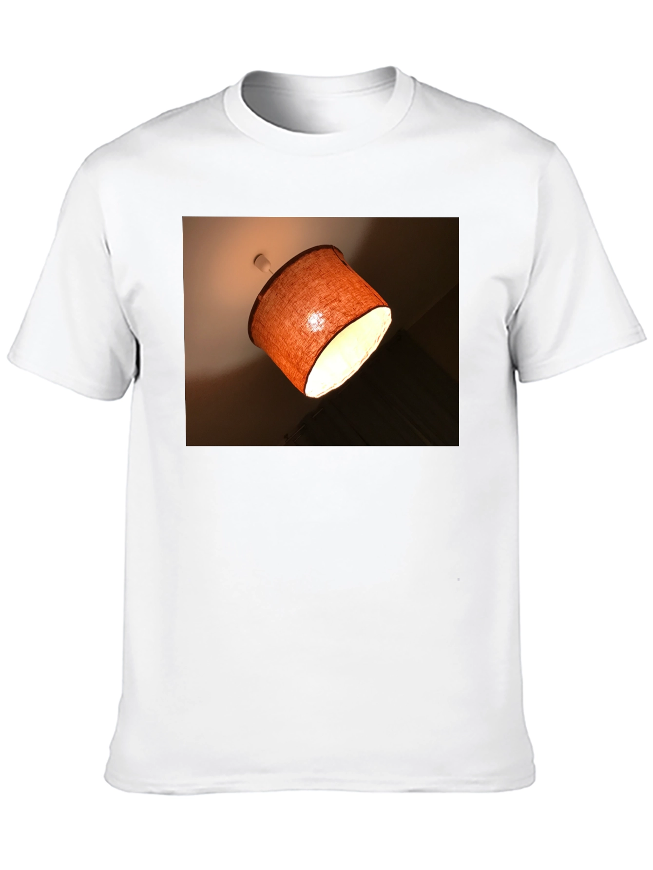 Unique Lamp Shade T-Shirt - Modern Lighting Graphic Tee