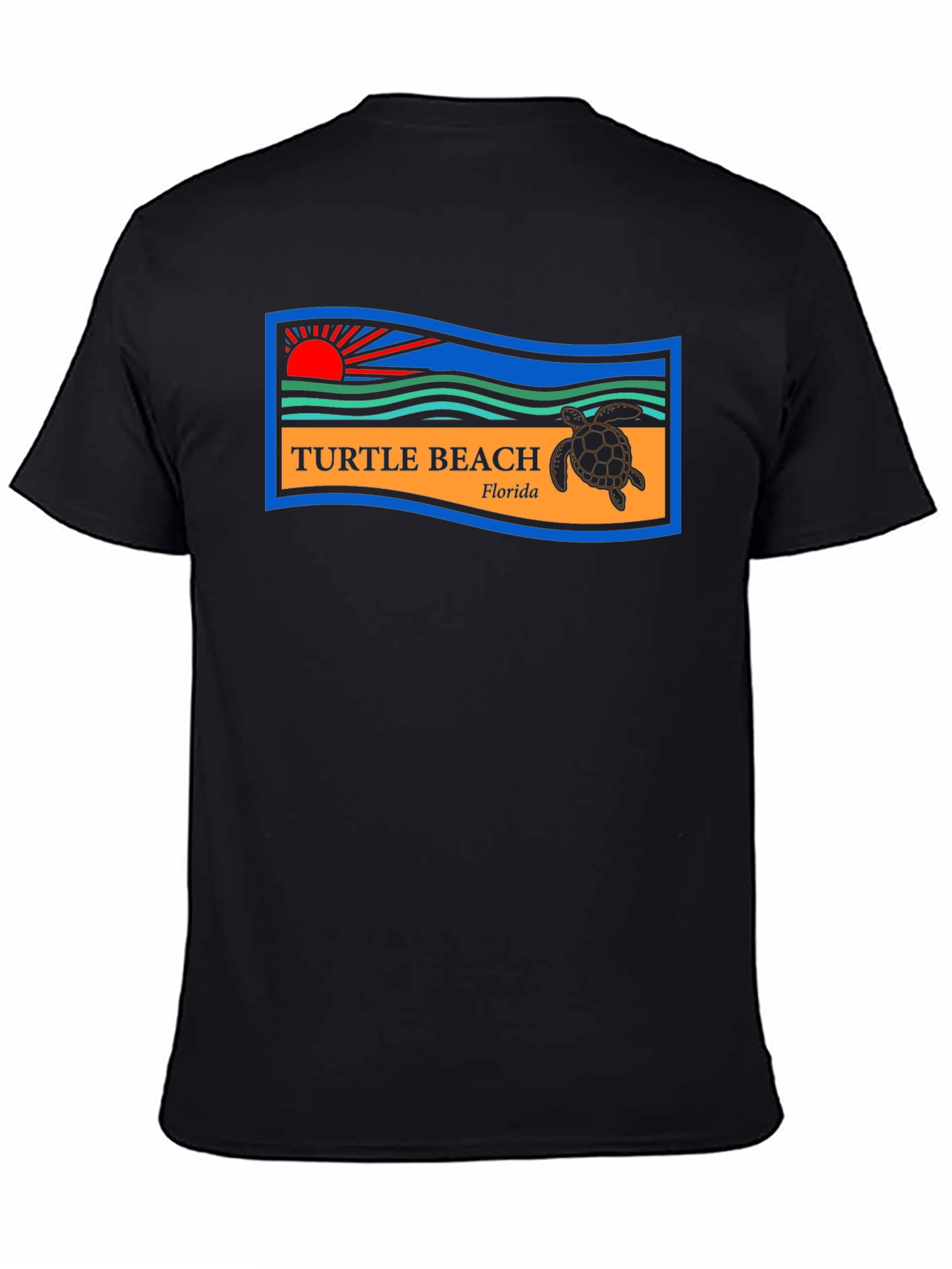 Turtle Beach Florida Tee - Graphic Print T-Shirt