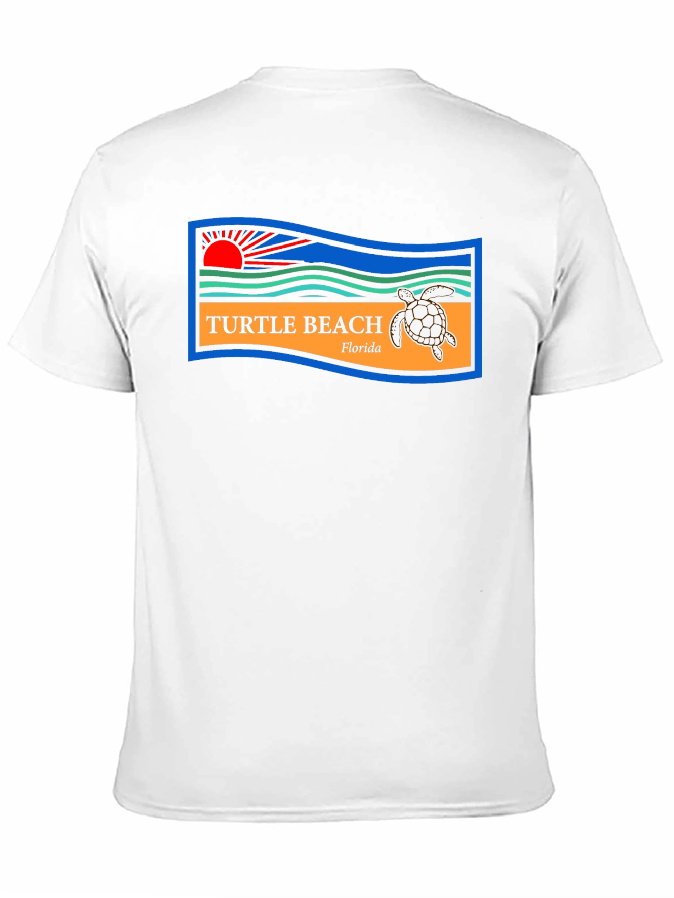 Turtle Beach Florida Tee - Graphic Print T-Shirt