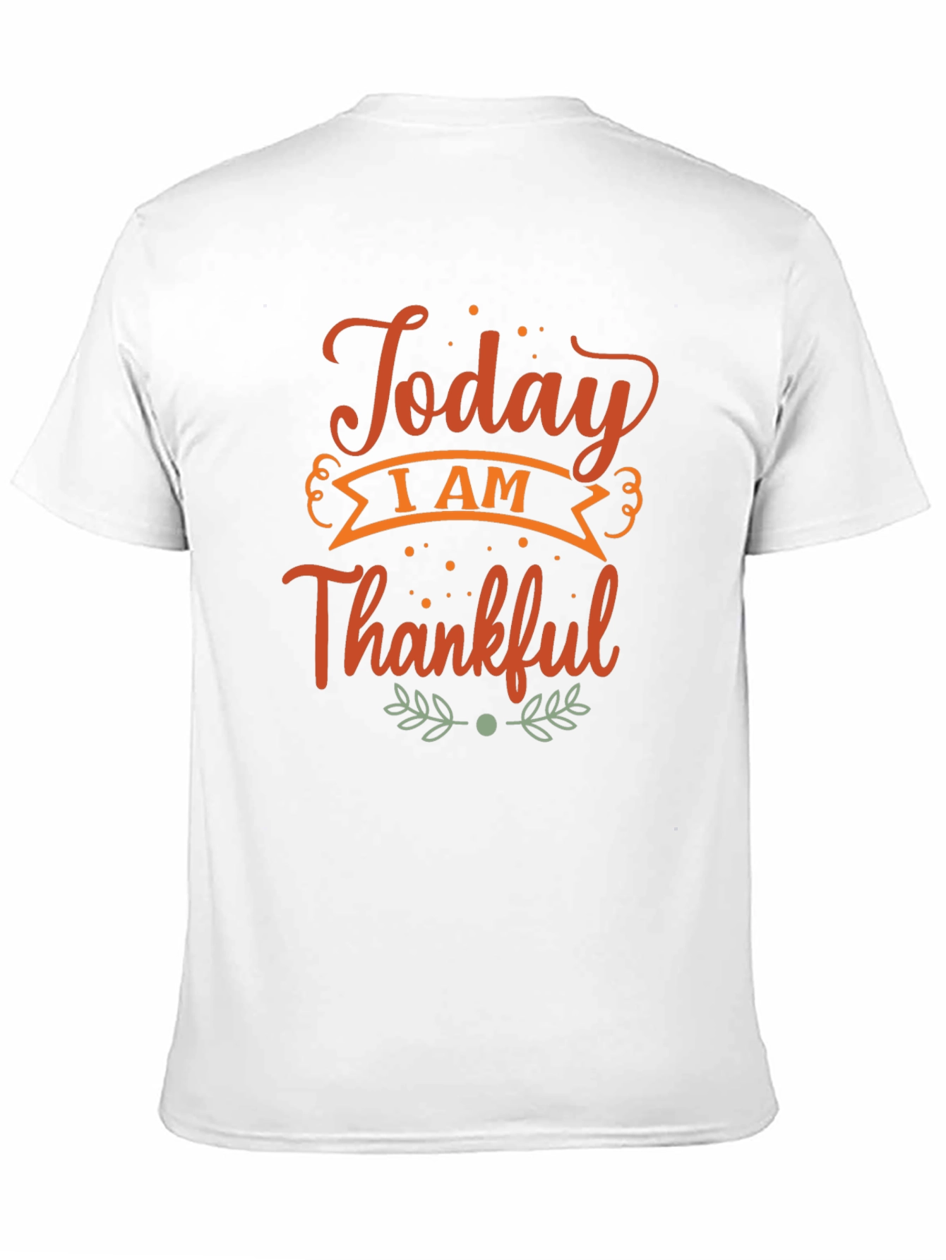 Today I Am Thankful Black T-Shirt
