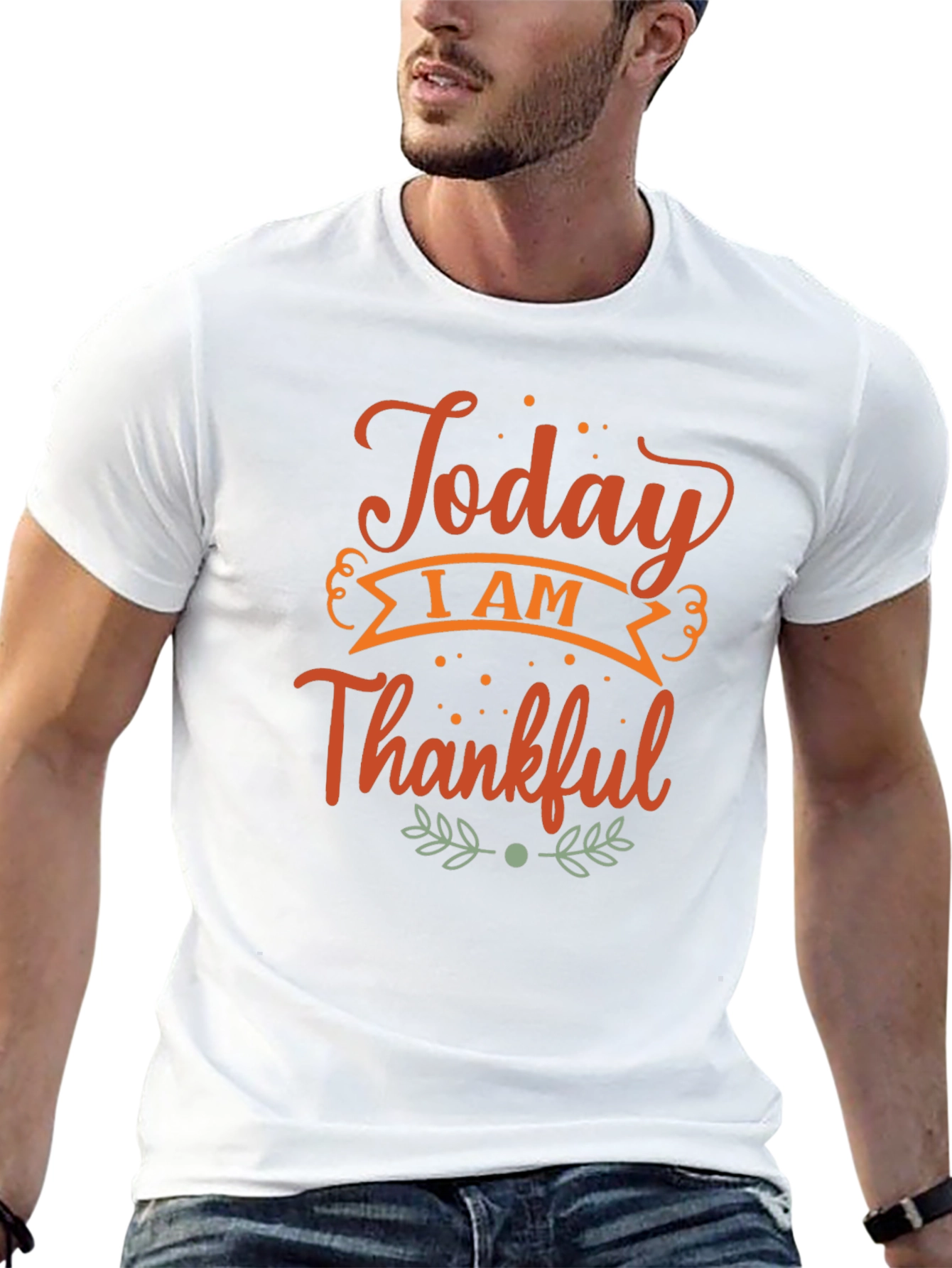 Today I Am Thankful Black T-Shirt