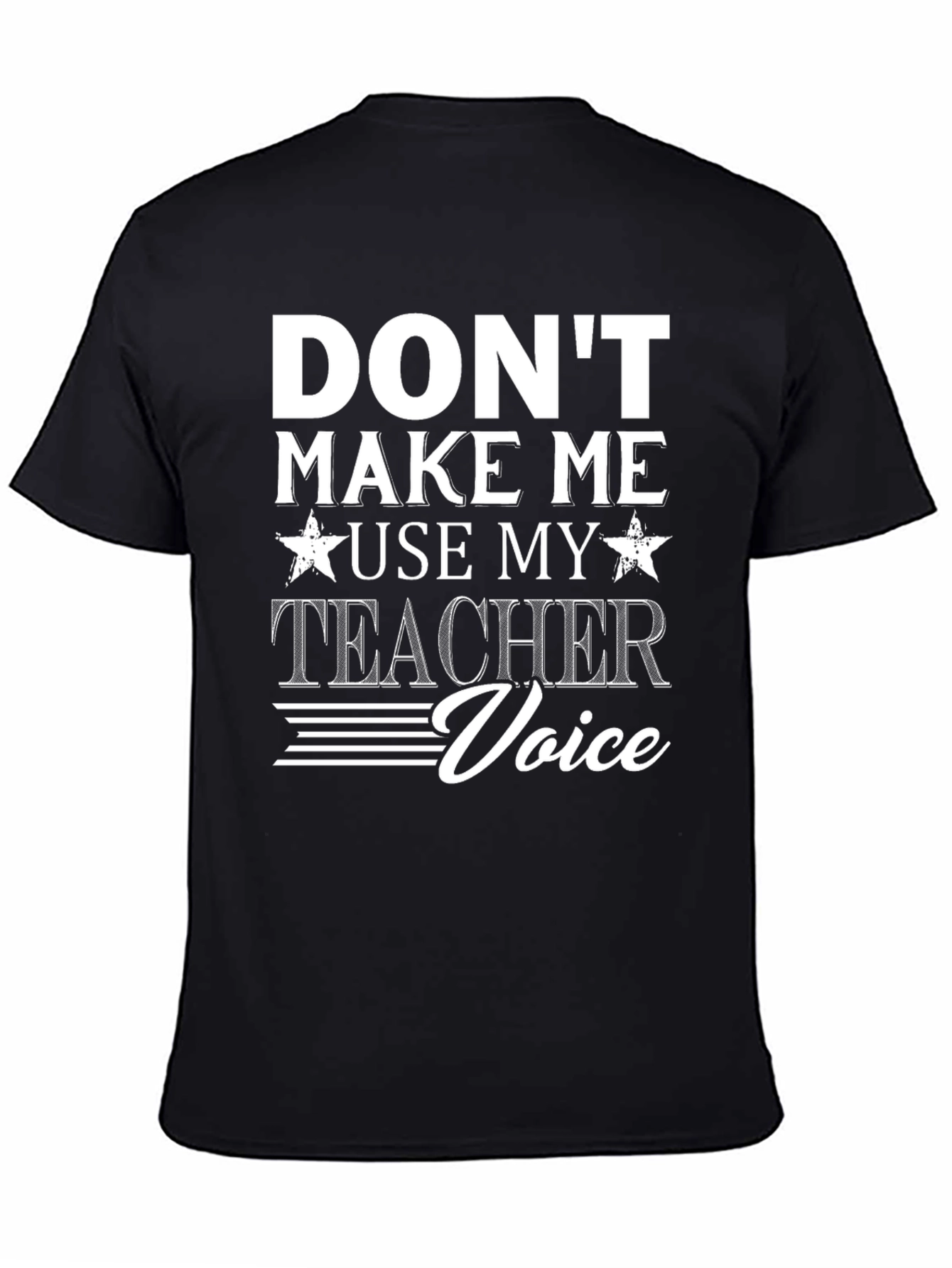 Teacher Voice T-Shirt Funny Gift for Educators