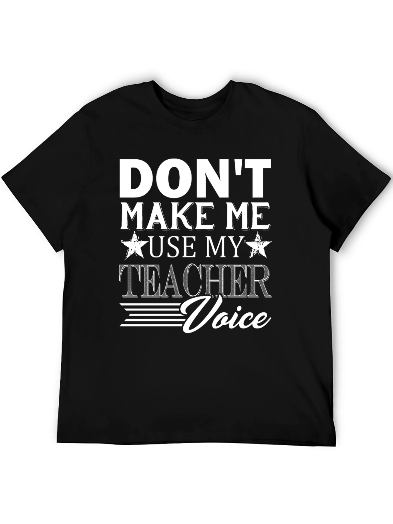 Teacher Voice T-Shirt Funny Gift for Educators