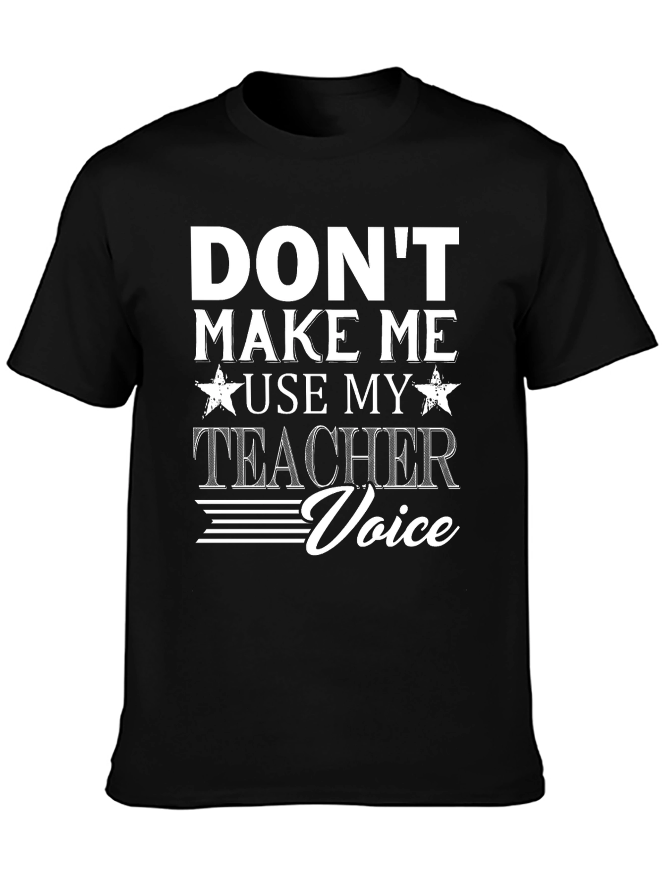 Teacher Voice T-Shirt Funny Gift for Educators