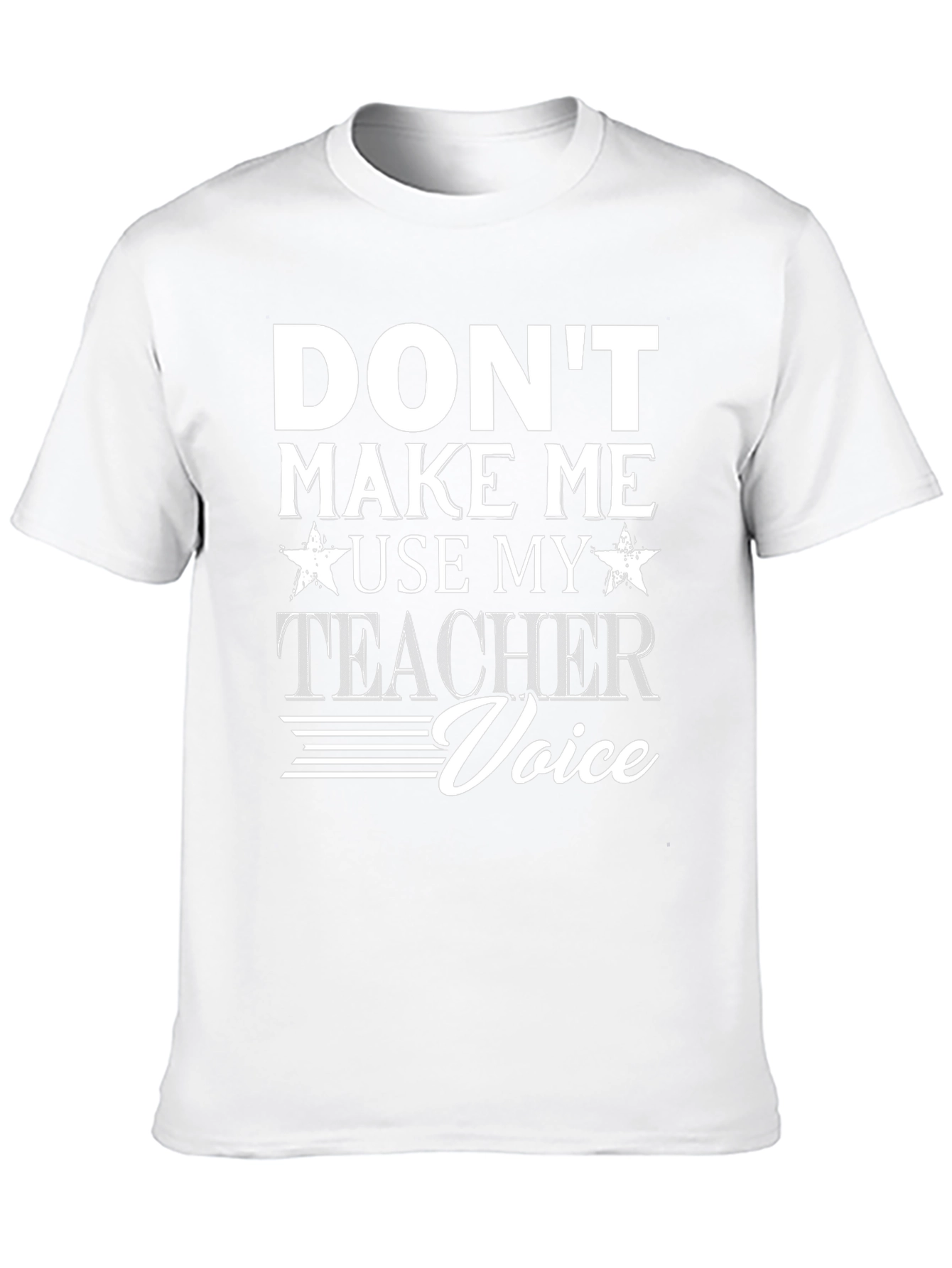 Teacher Voice T-Shirt Funny Gift for Educators