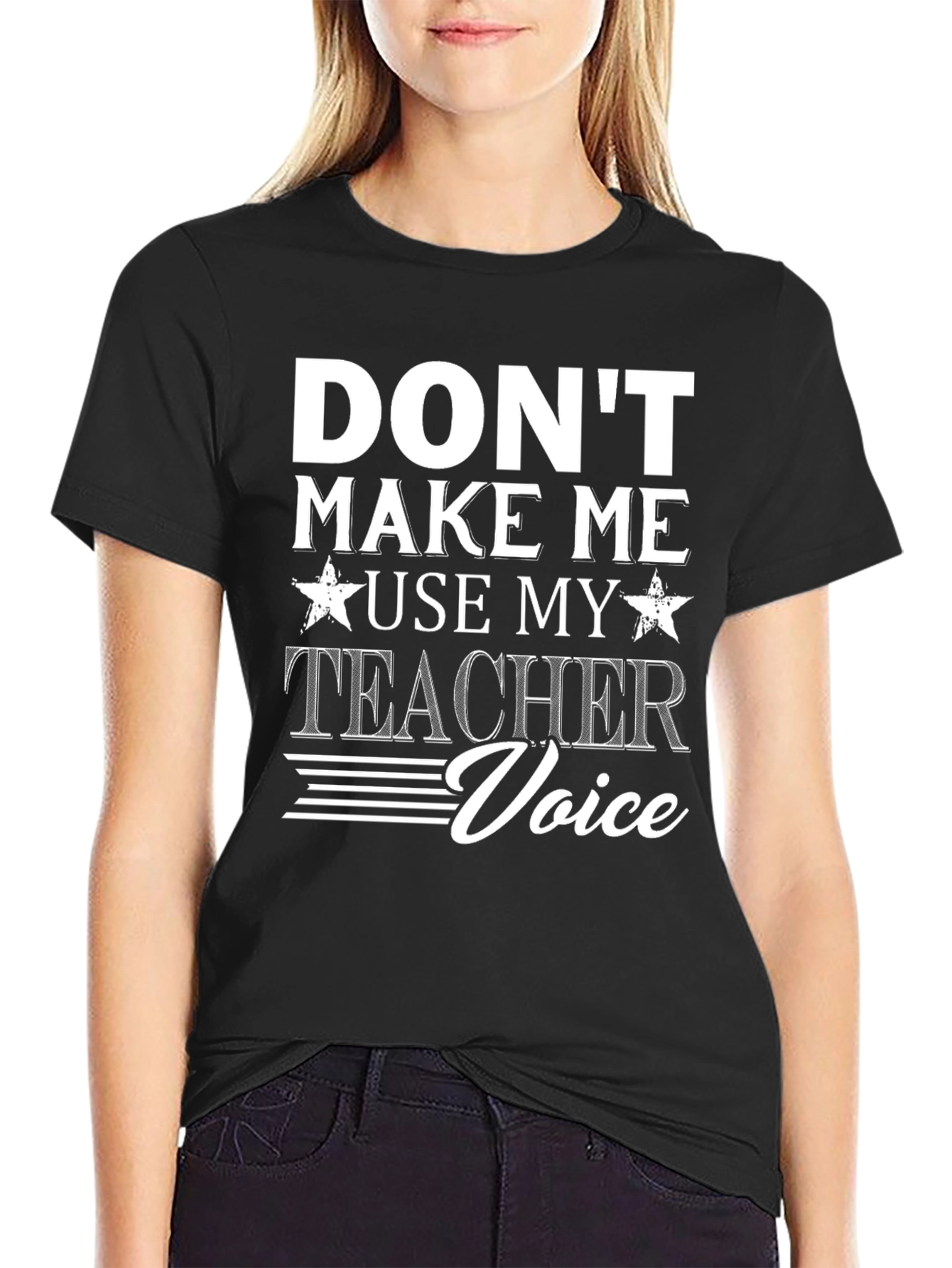 Teacher Voice T-Shirt Funny Gift for Educators