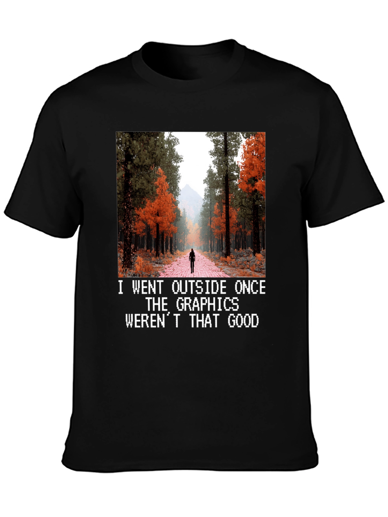 I Went Outside Graphics Tee