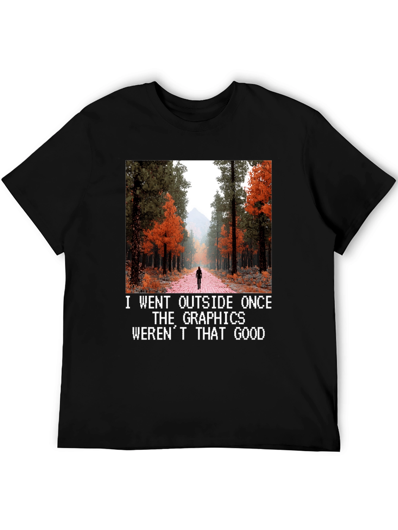 I Went Outside Graphics Tee