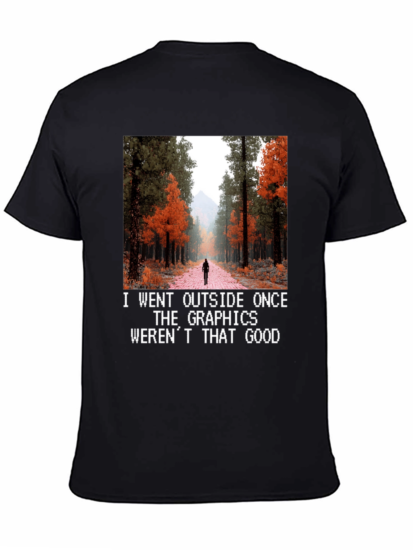 I Went Outside Graphics Tee