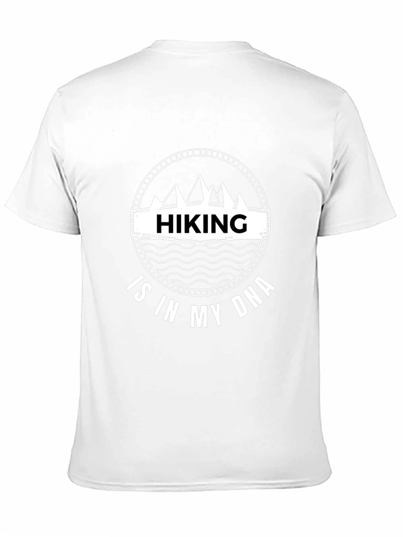 Hiking DNA Graphic Tee - Black