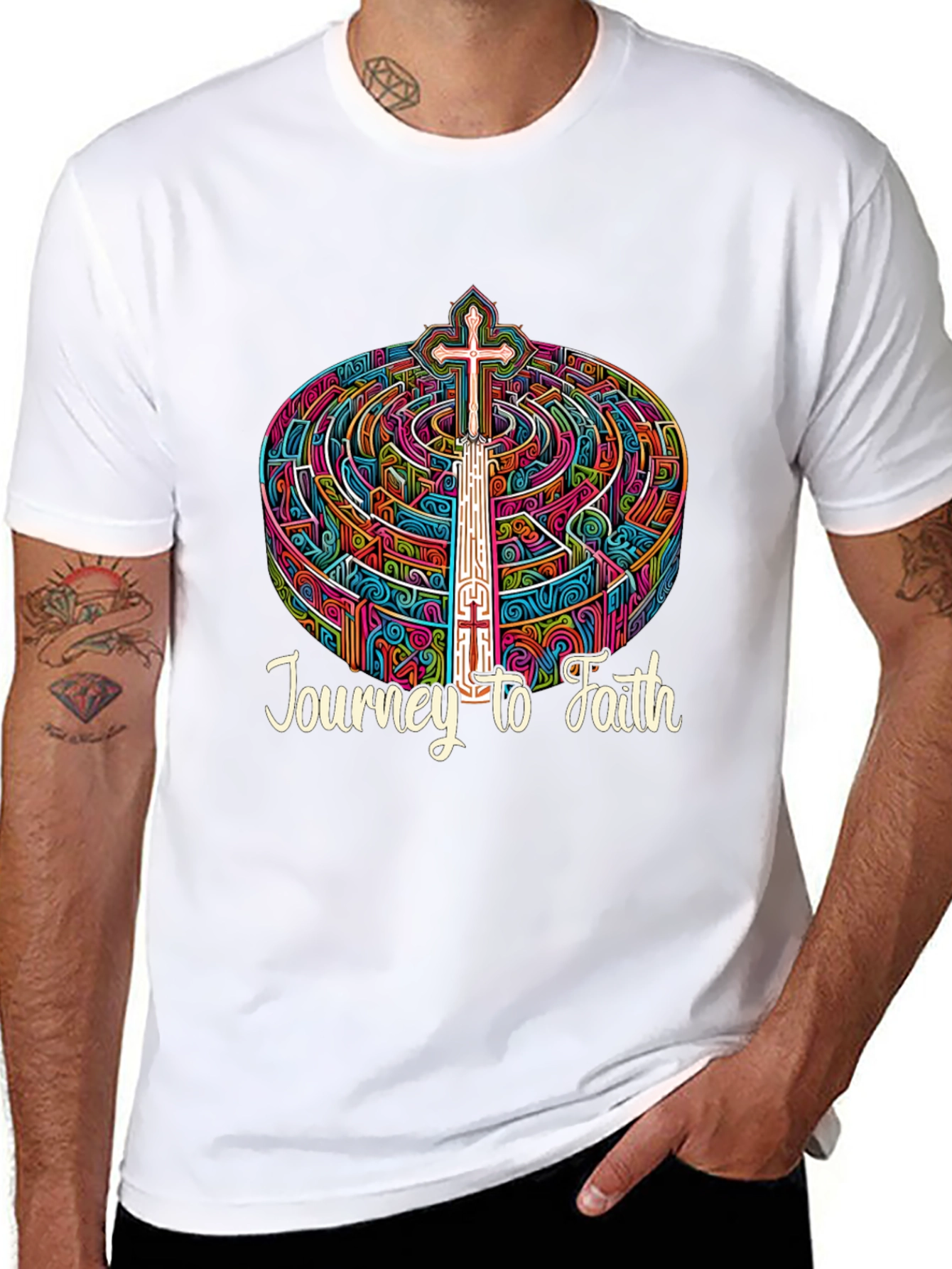 Journey to Faith Graphic T-Shirt