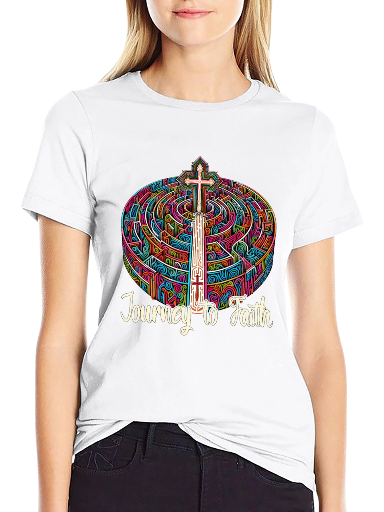 Journey to Faith Graphic T-Shirt