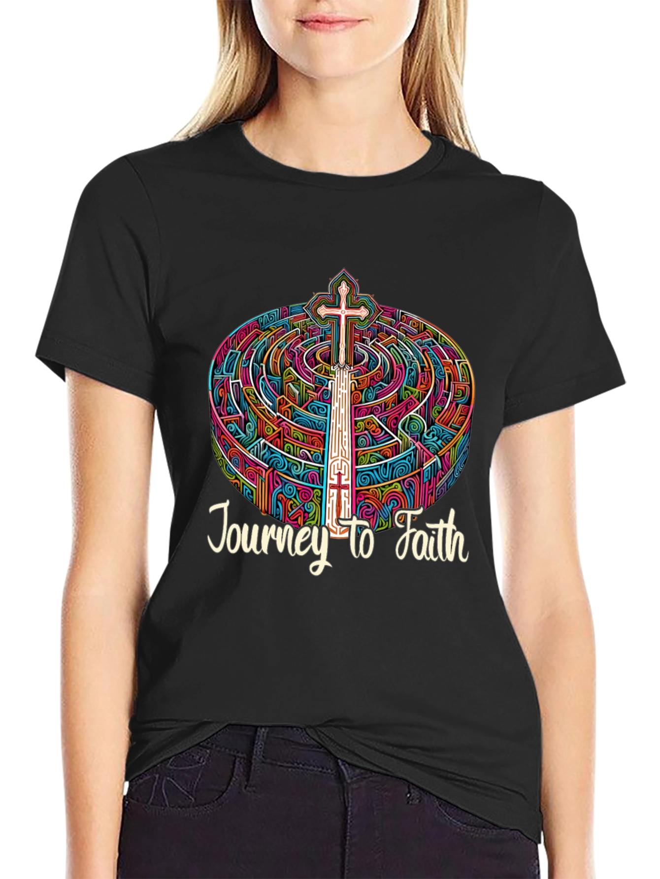 Journey to Faith Graphic T-Shirt