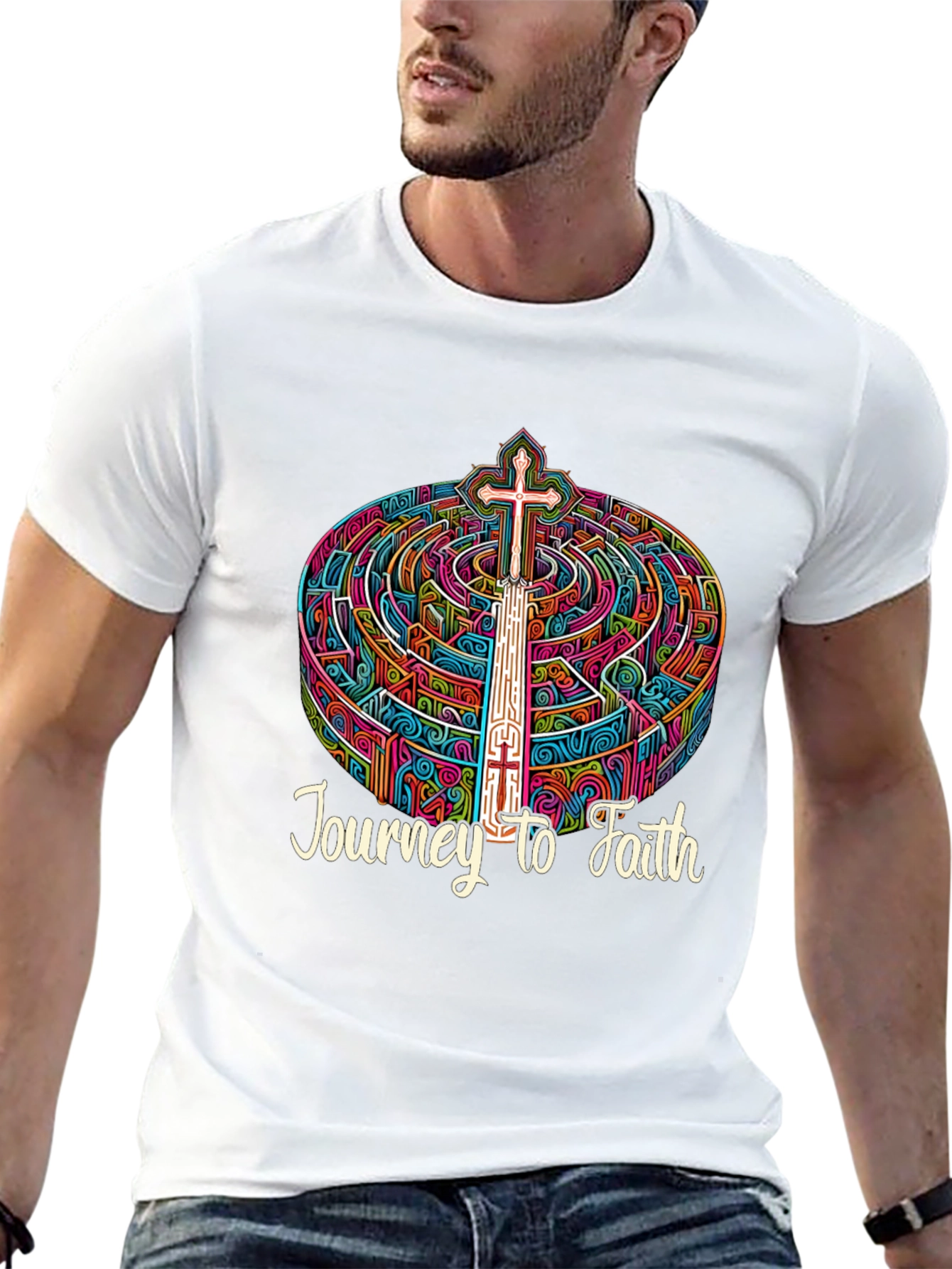 Journey to Faith Graphic T-Shirt
