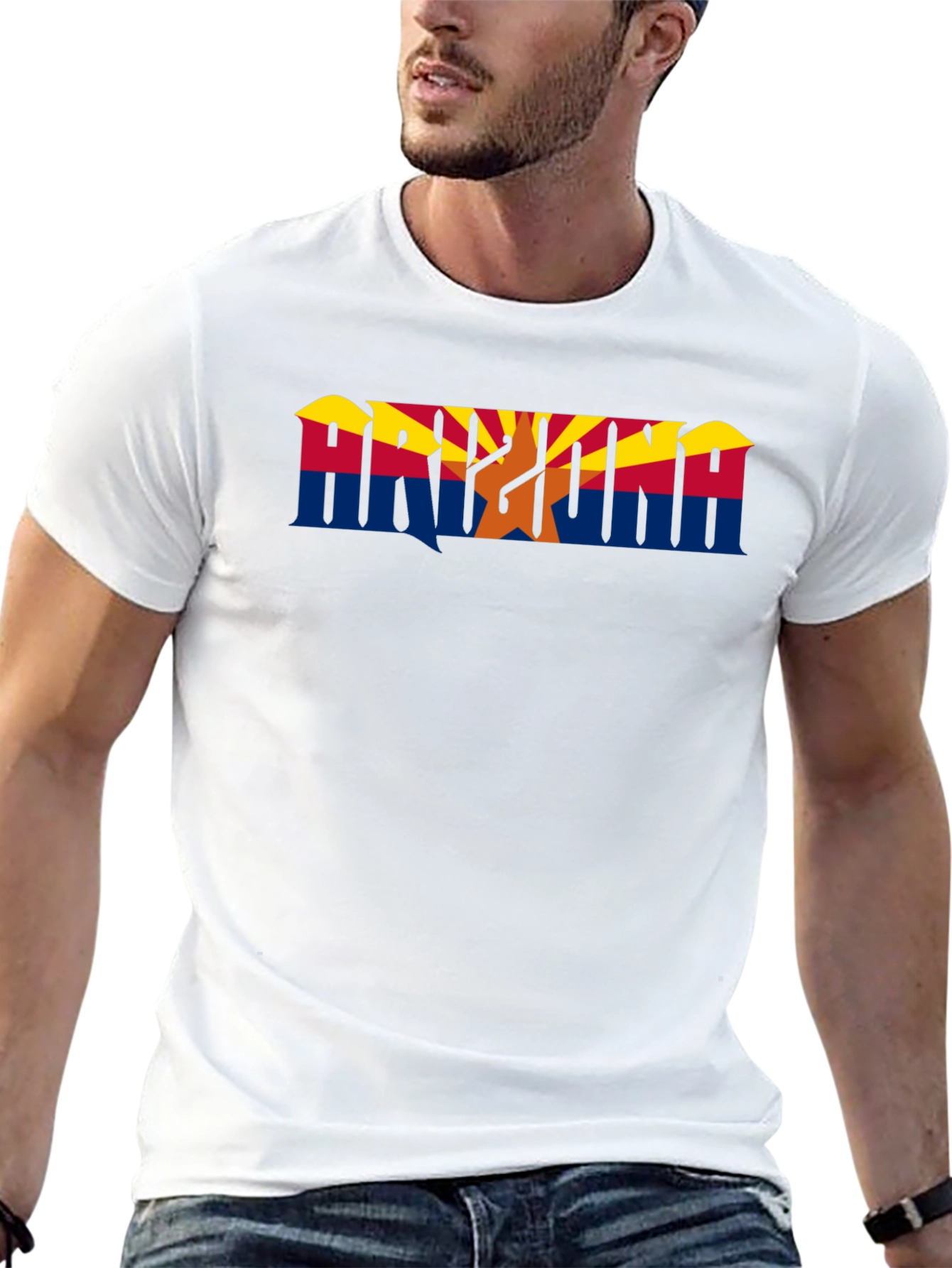 Arizona Flag Graphic T-Shirt - State Pride Tee