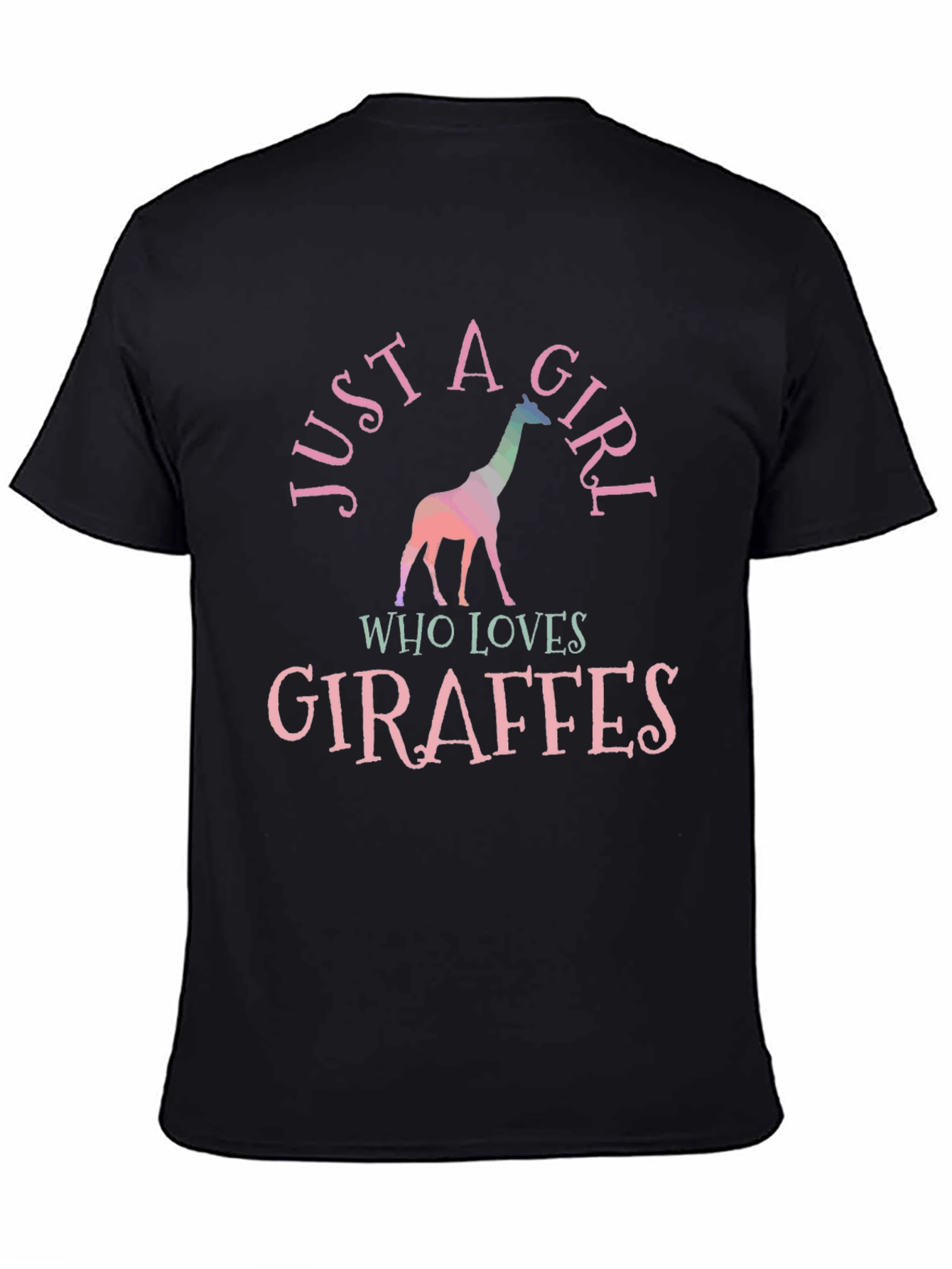 Just a Girl Who Loves Giraffes T-Shirt