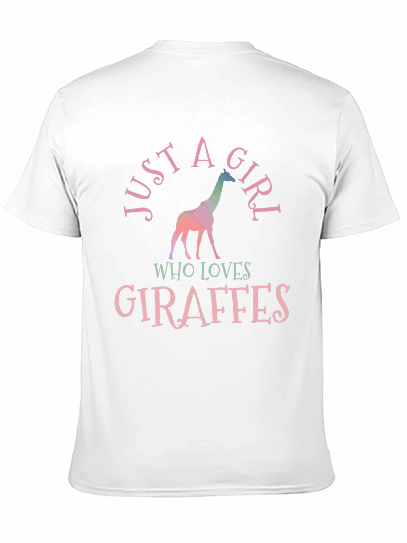 Just a Girl Who Loves Giraffes T-Shirt