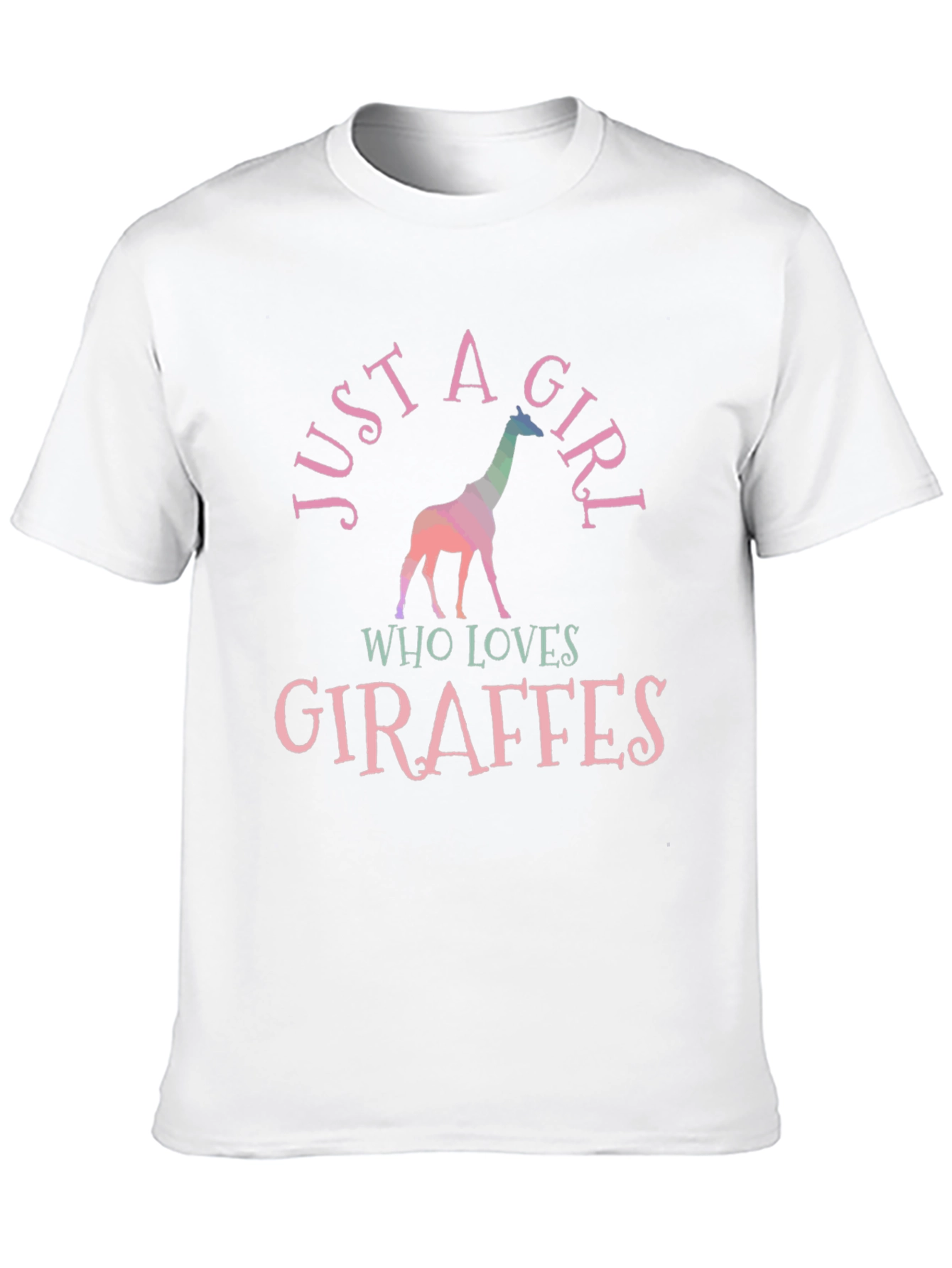 Just a Girl Who Loves Giraffes T-Shirt