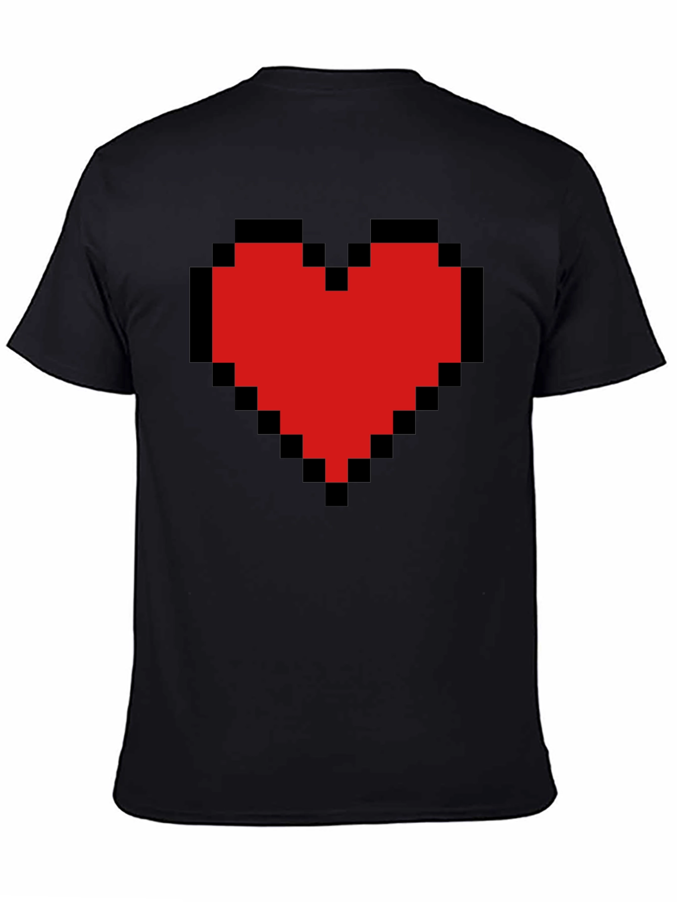 Pixel Heart Graphic Tee - Gamer Style