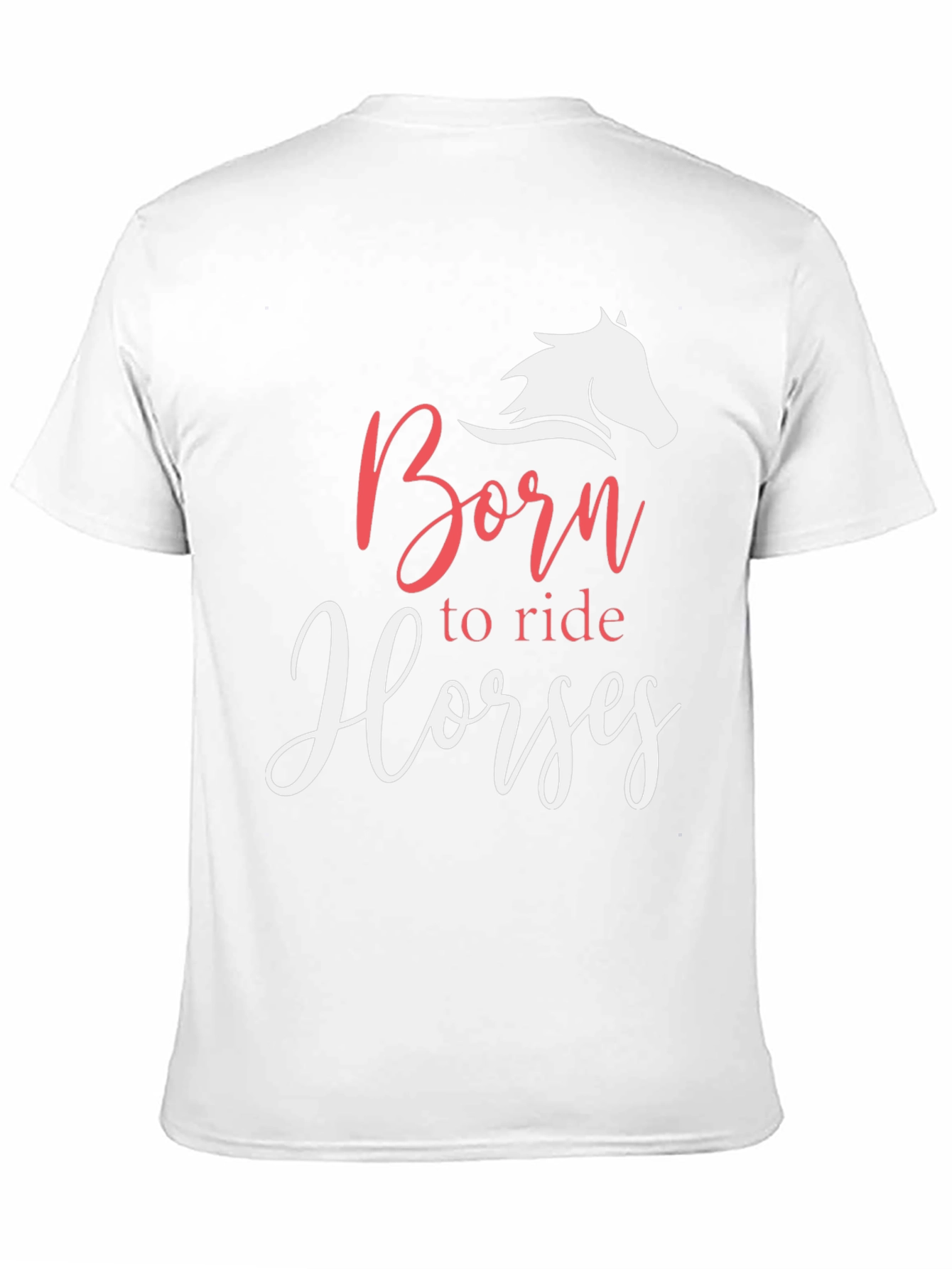 Born to Ride Horses Graphic Tee