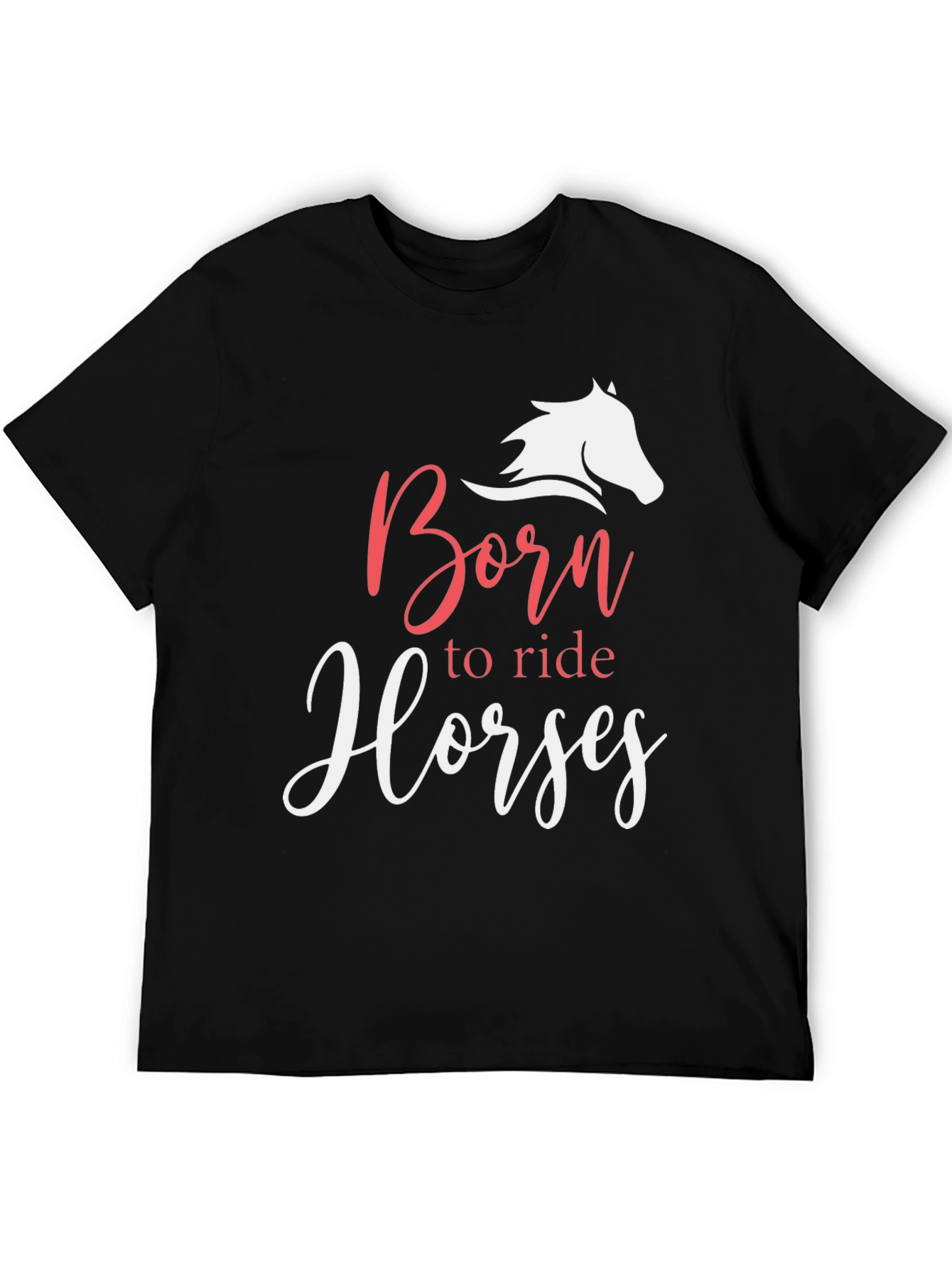 Born to Ride Horses Graphic Tee