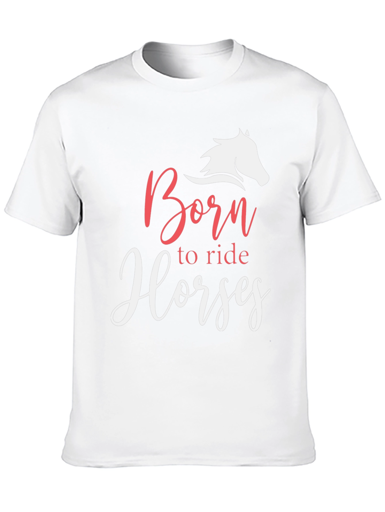 Born to Ride Horses Graphic Tee